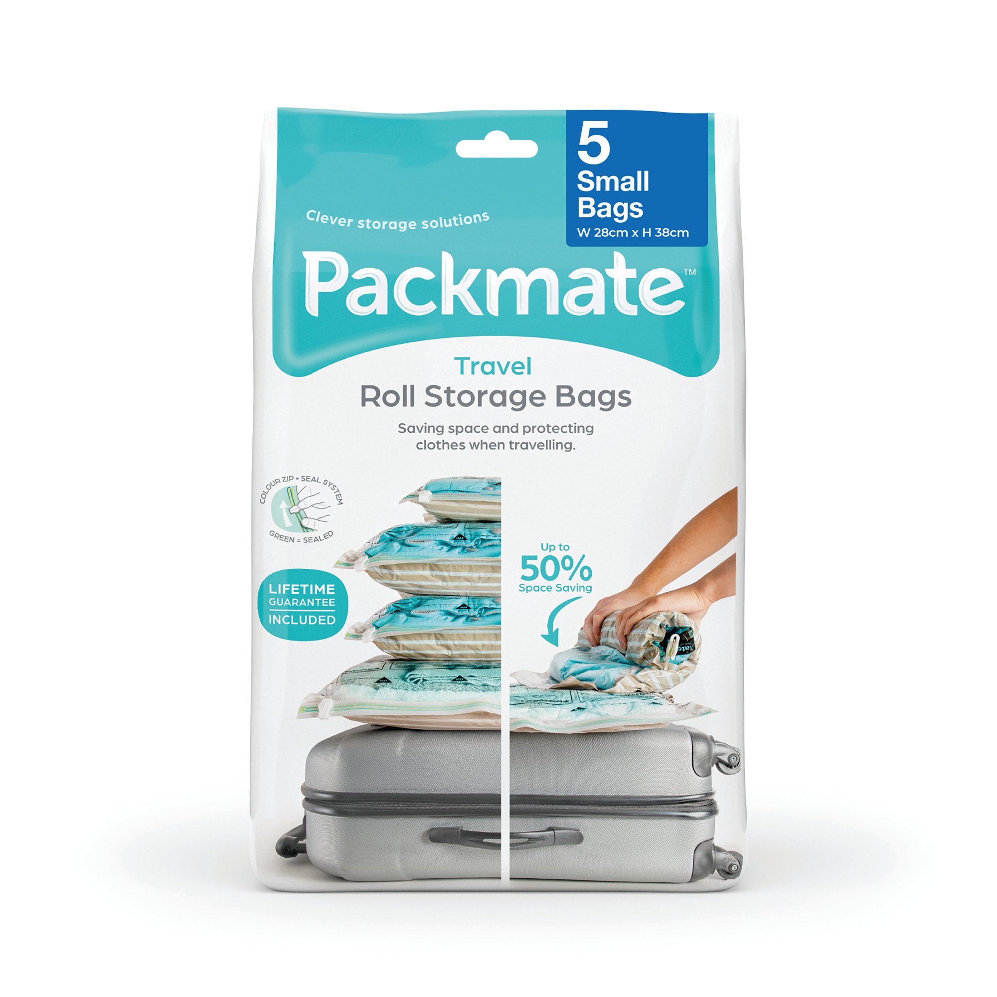 PACKMATE S ROLL VAC STORAGE BAGS PK5