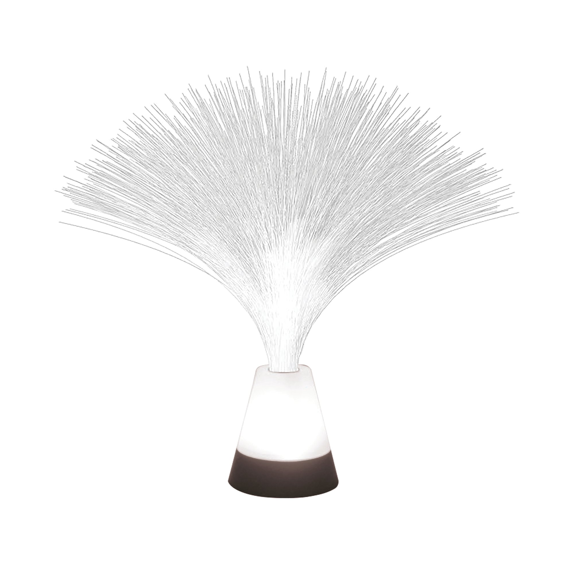 FIBRE OPTIC LED LAMP GLITTER BASE