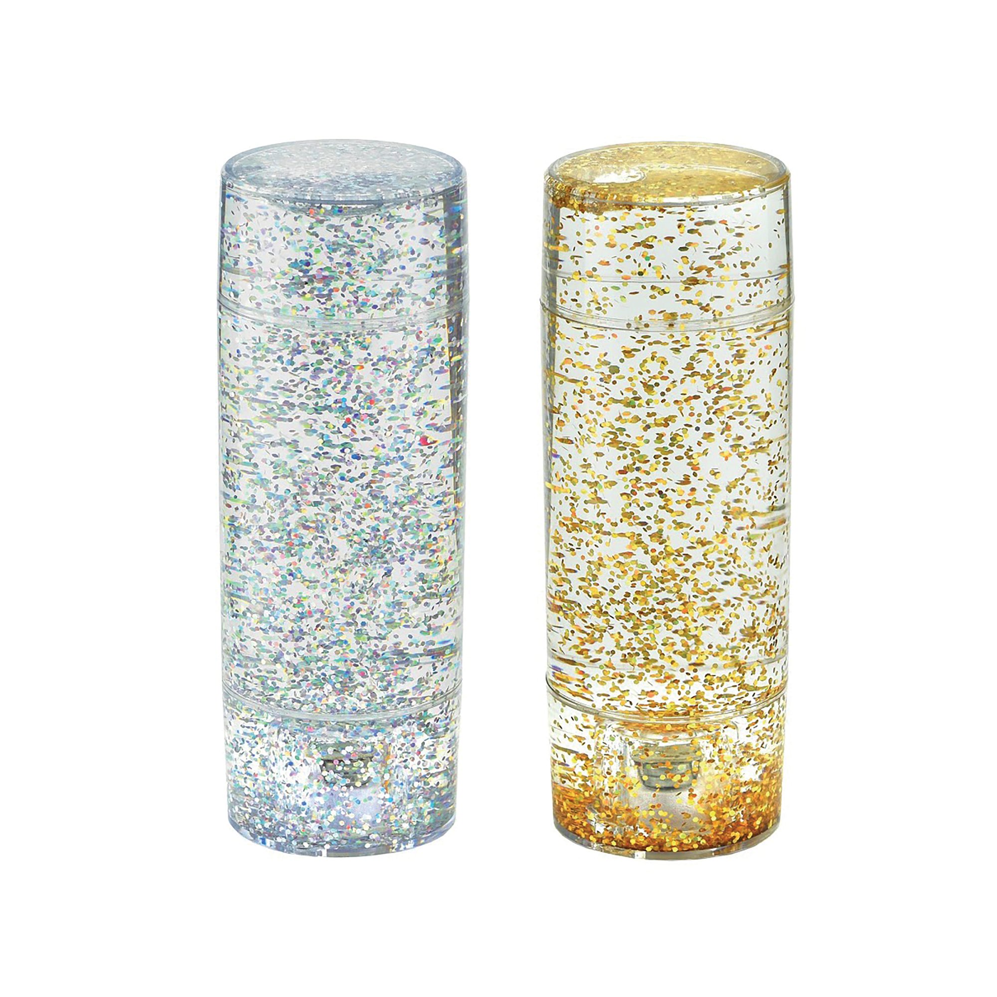 SHAKE/SHINE GLITTER TUB GLD/SLV PK2
