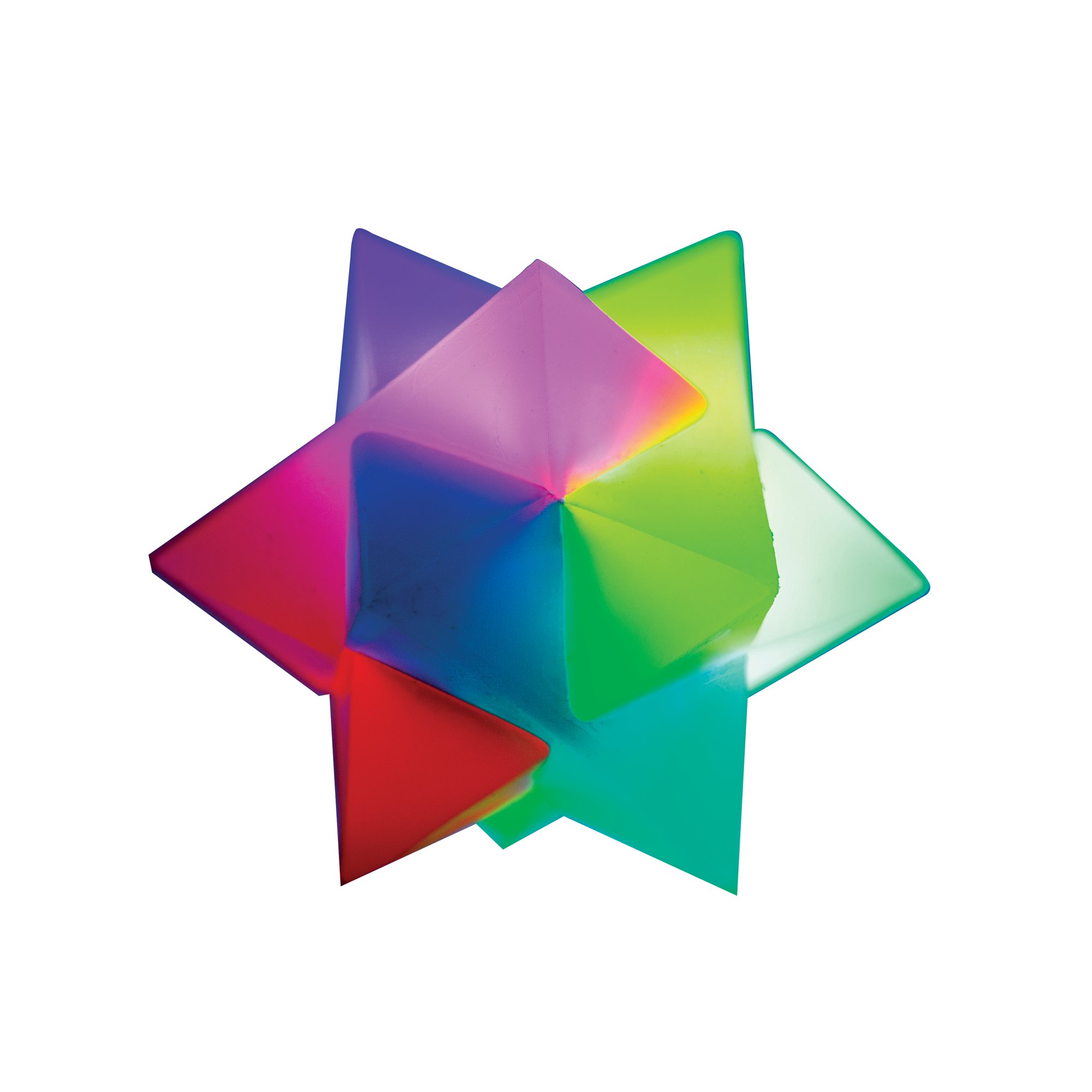 FLASHING 12 POINTED PRISM BALL