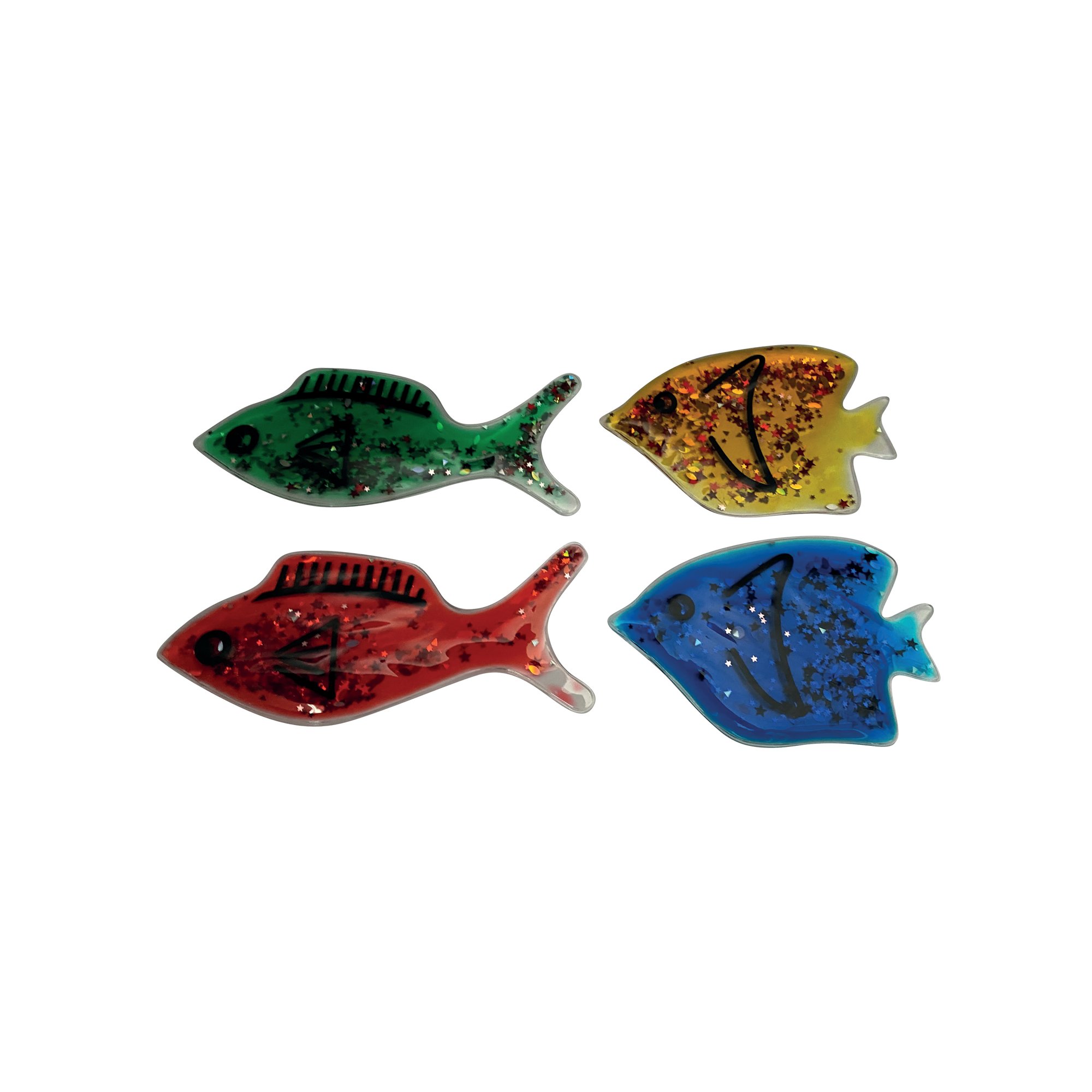 FIDGET TOY JELLY FISH DESIGN AST PK4