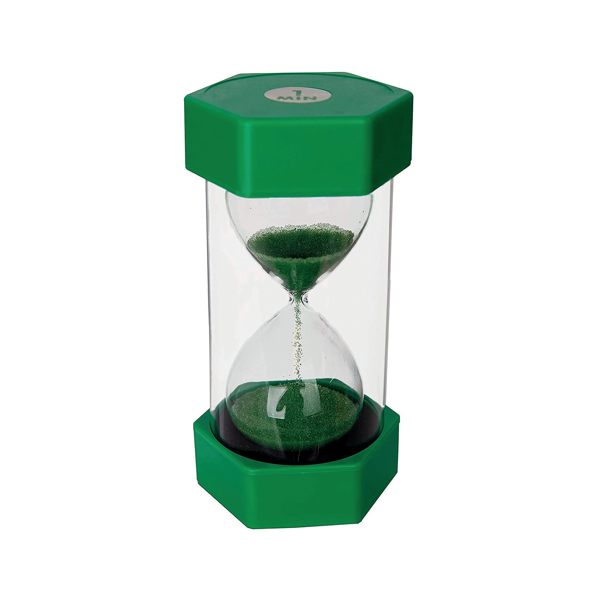 SAND TIMER 1 MINUTE GREEN/CLEAR