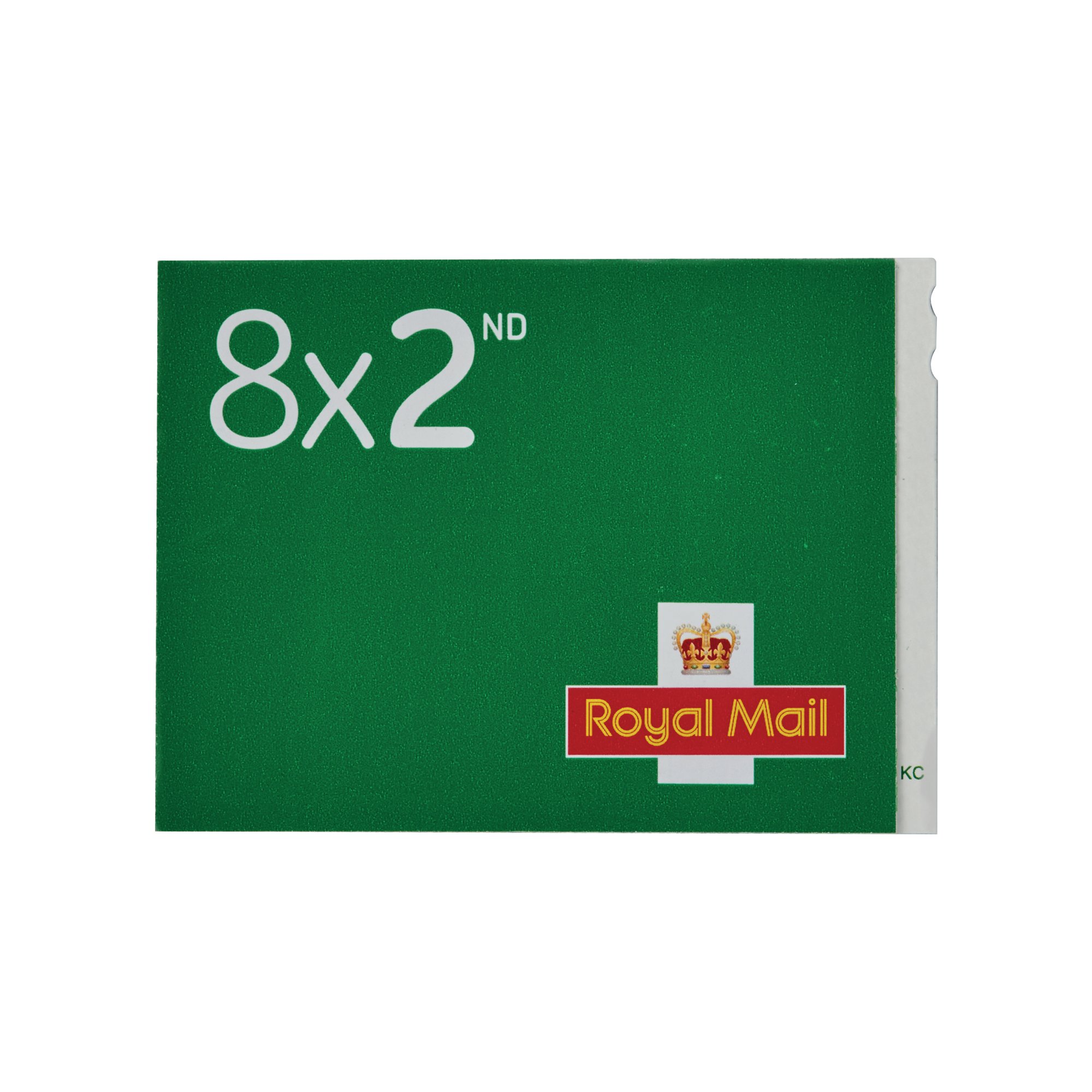 ROYAL MAIL 2ND CLASS STAMP BK PK8