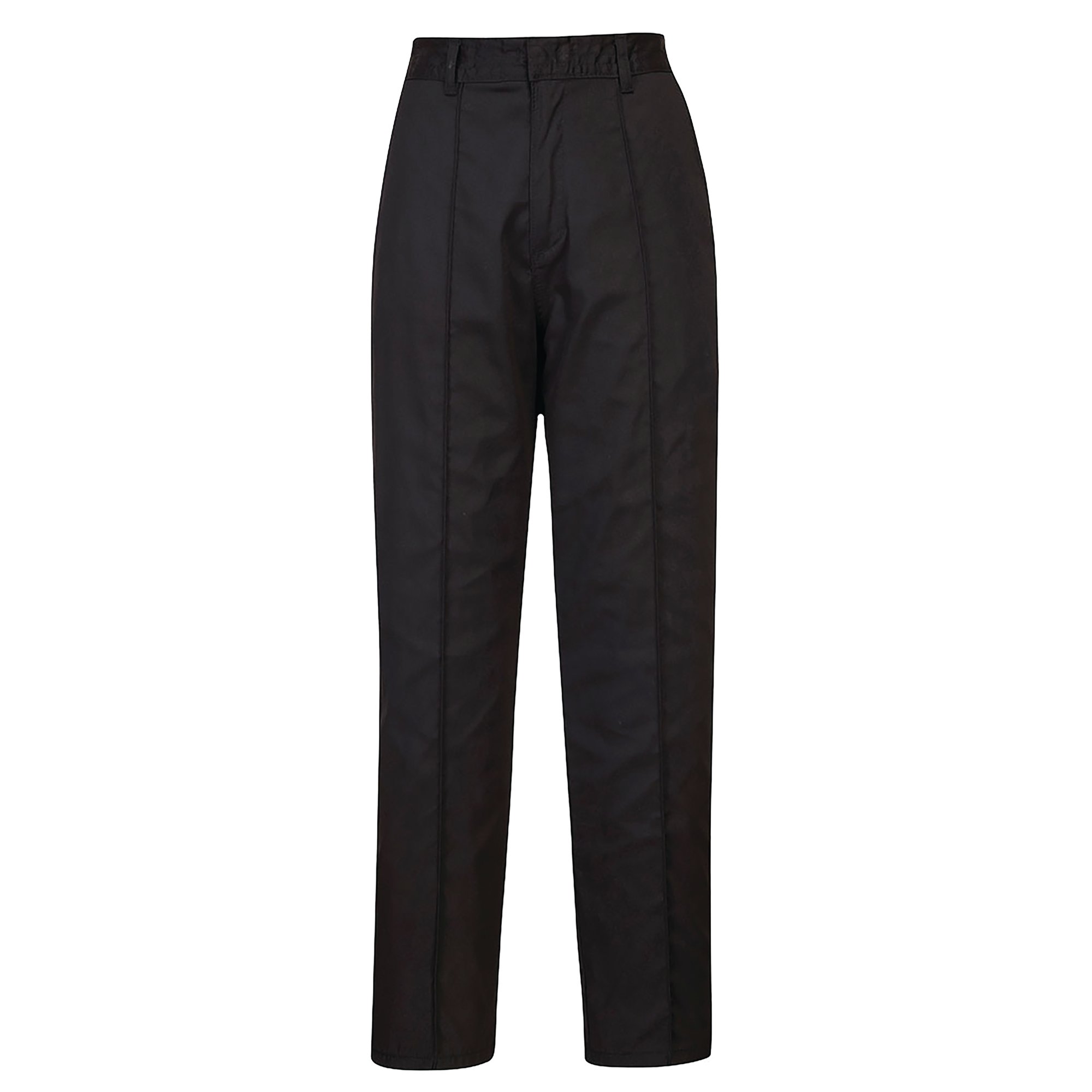 WOMEN'S ELASTICATED TROUSERS BLK XS
