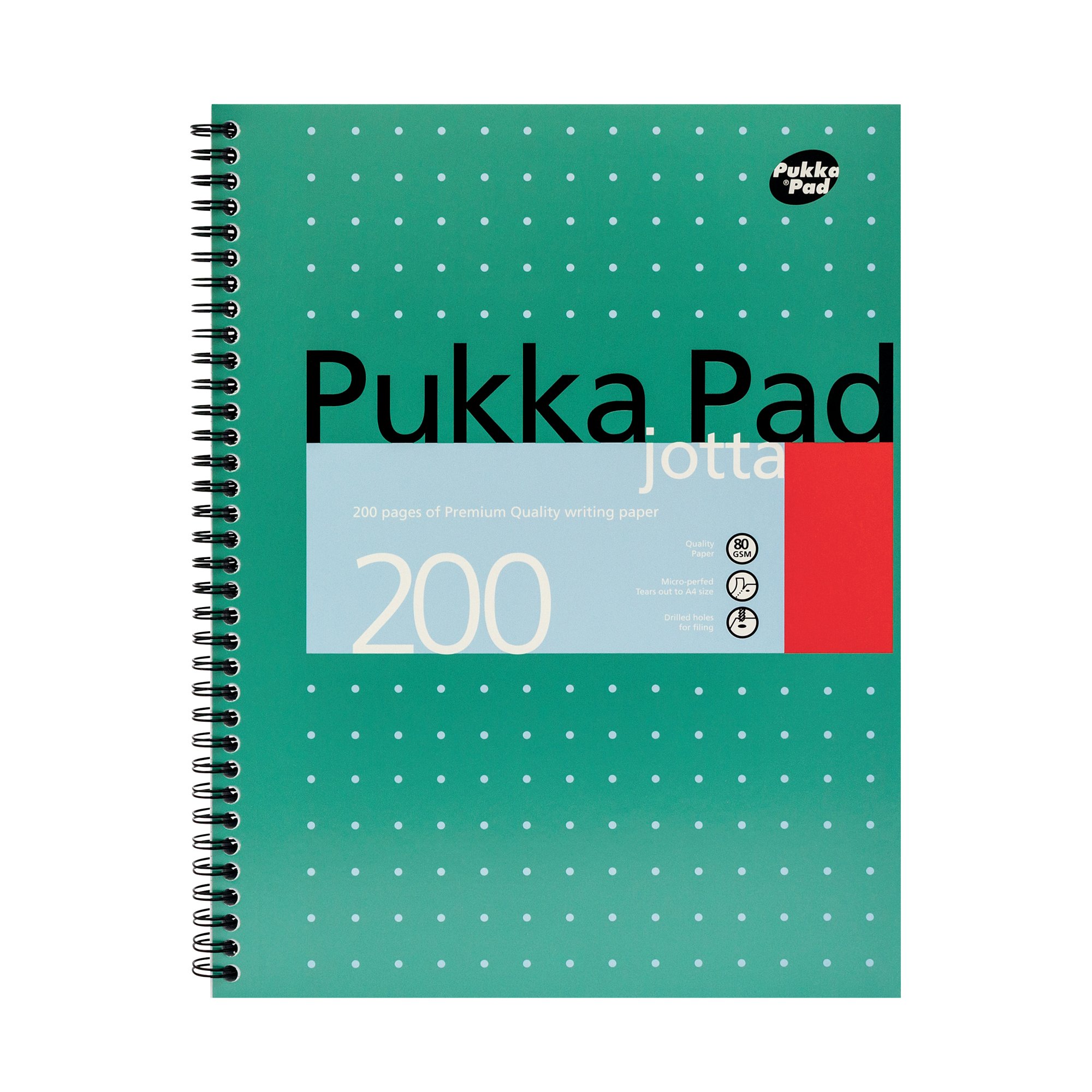 PUKKA RLD METALLIC JOTTA PAD A4 PK3