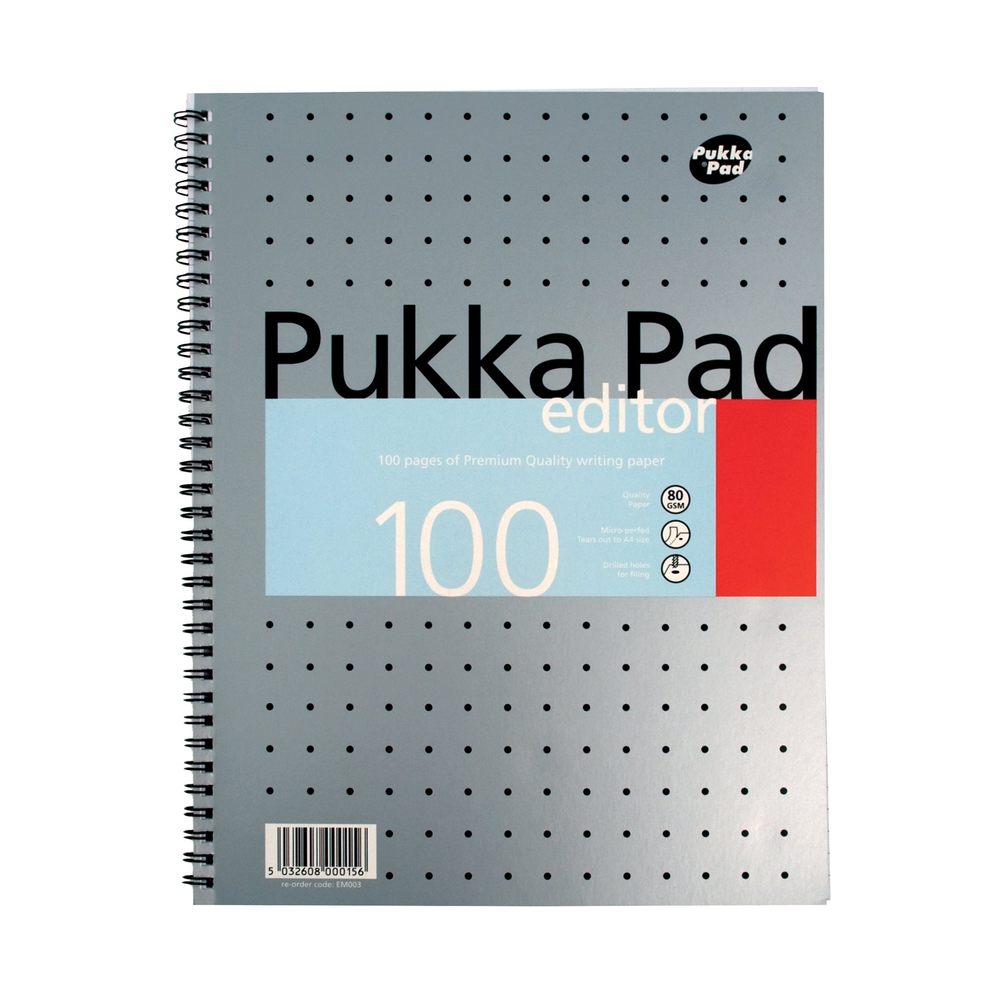 PUKKA JOTTA PAD A4 100PG SILVER PK3