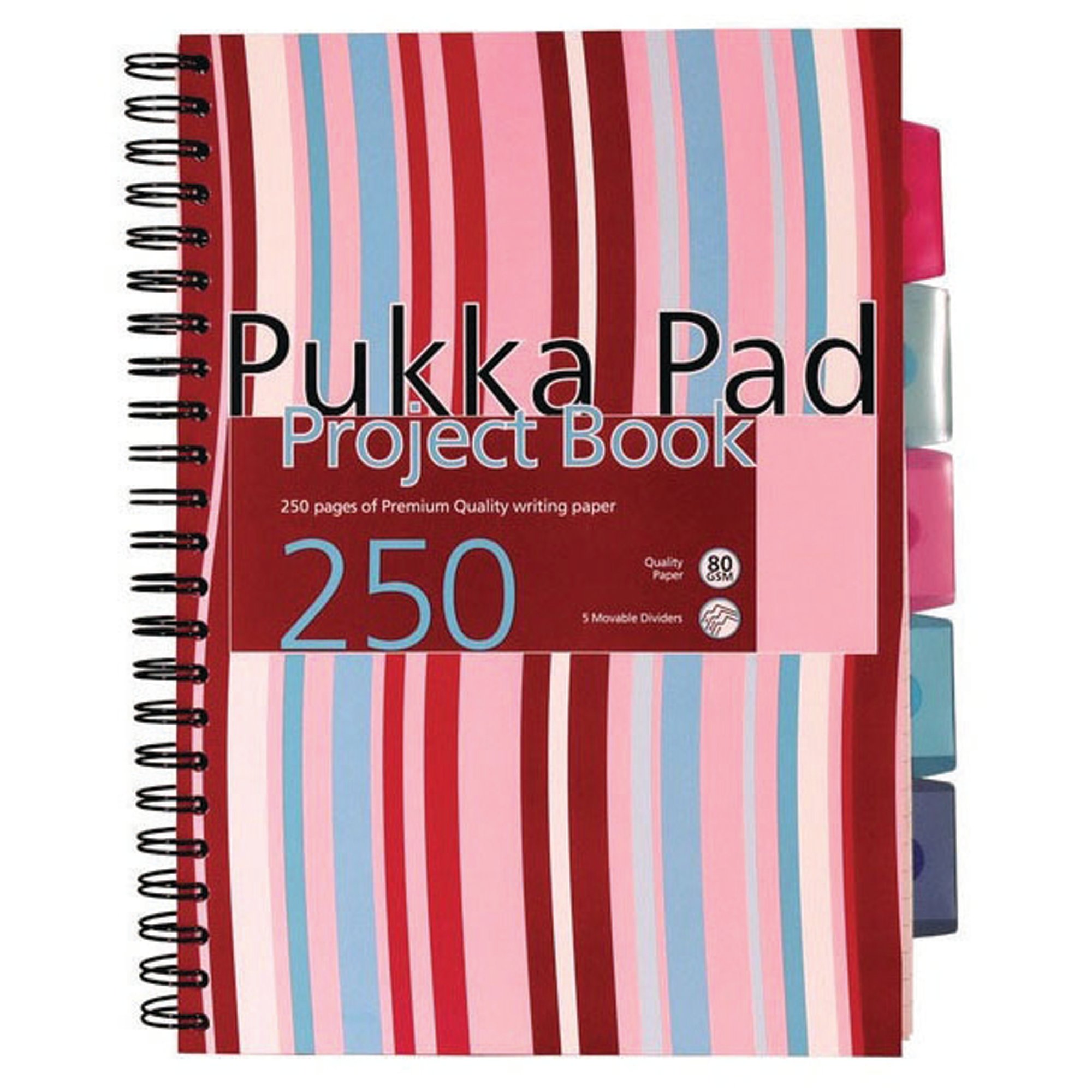 PUKKA PAD A4 PROJ BOOK HB 250P PK3