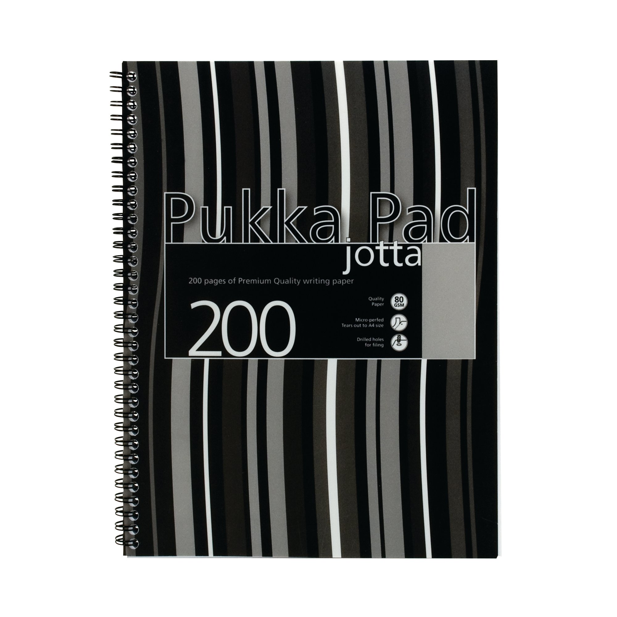 PUKKA STPES JOTTA NBK A4 BLK PK3