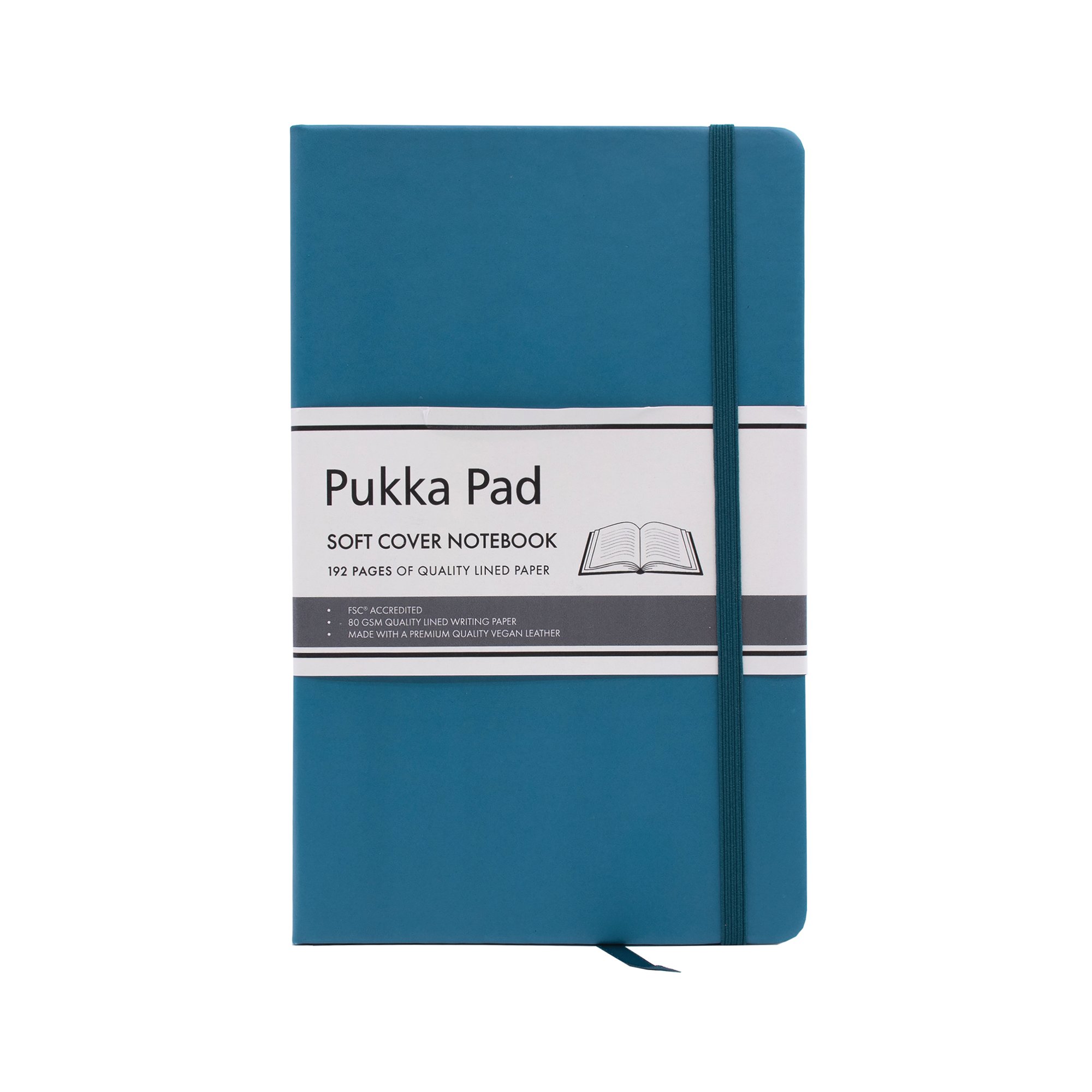 PUKKA PAD SIG SFT CVR NBK A5 TEAL