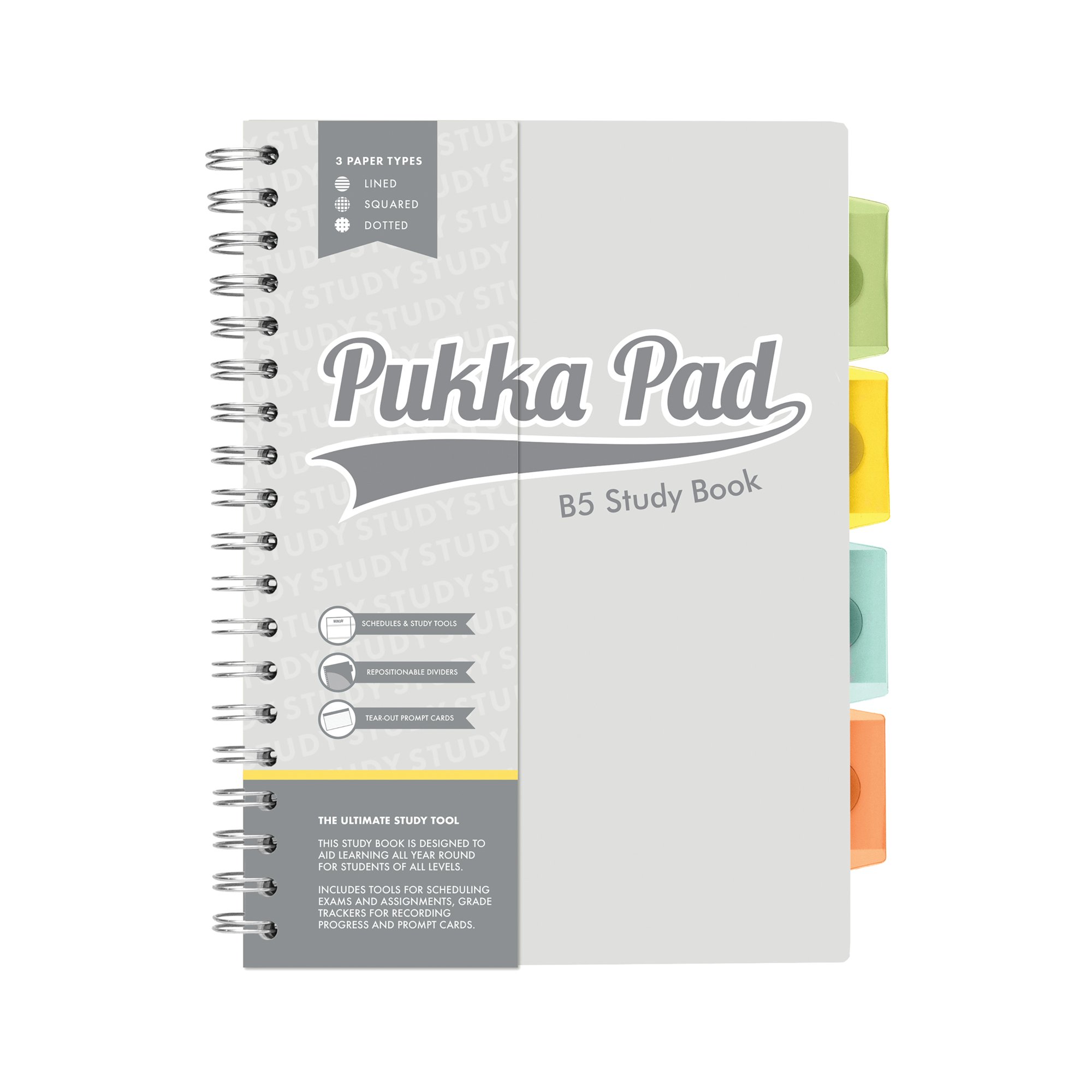 PUKKA PAD PAD STUDY BOOK B5