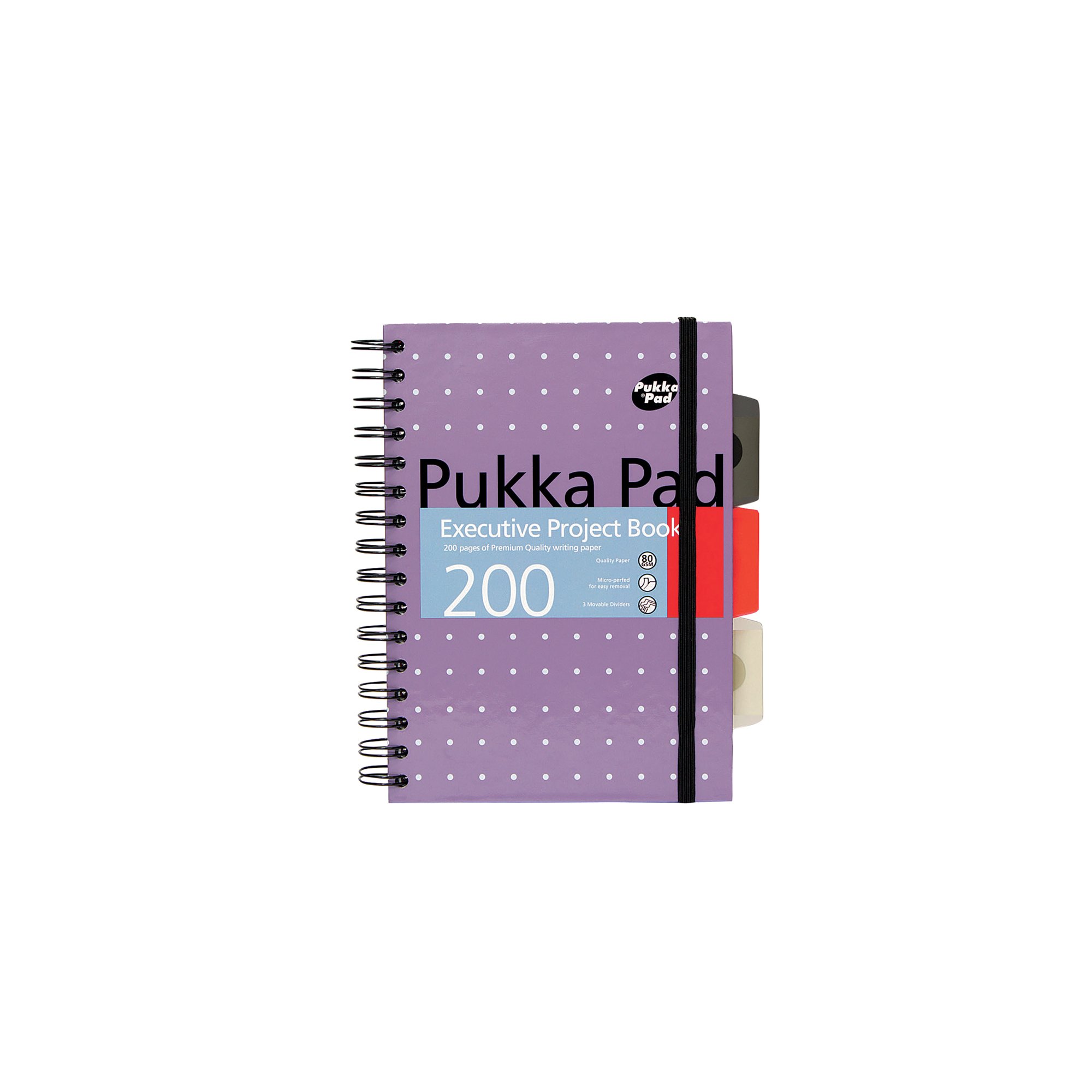 PUKKA EXEC RULED PROJECT BOOK A5 PK3