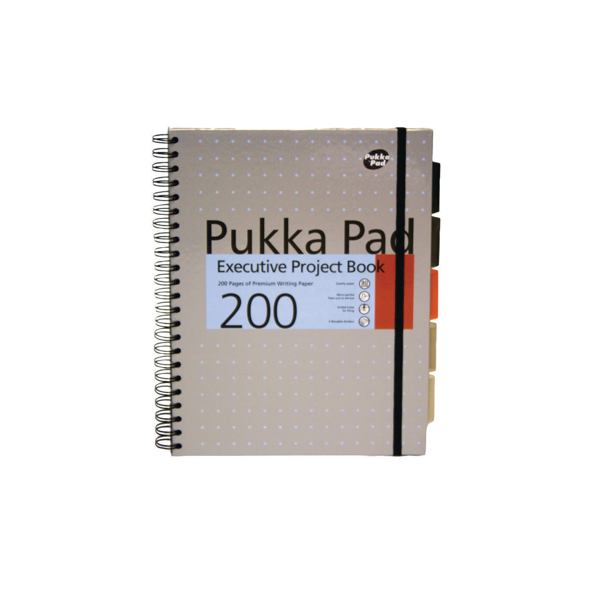 PUKKA EXEC RULED PROJECT BOOK A4 PK3