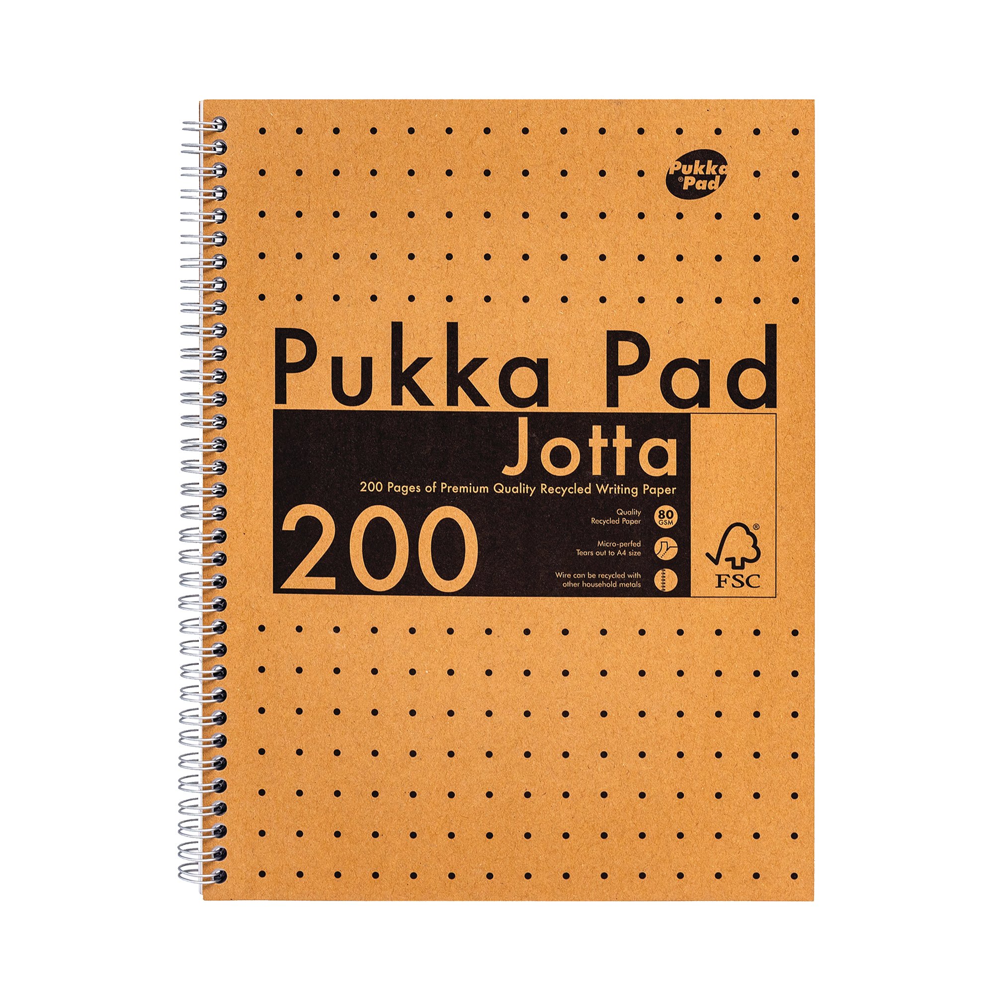 PUKKA PAD KRAFT JOTTA NOTEBOOK A4 P3