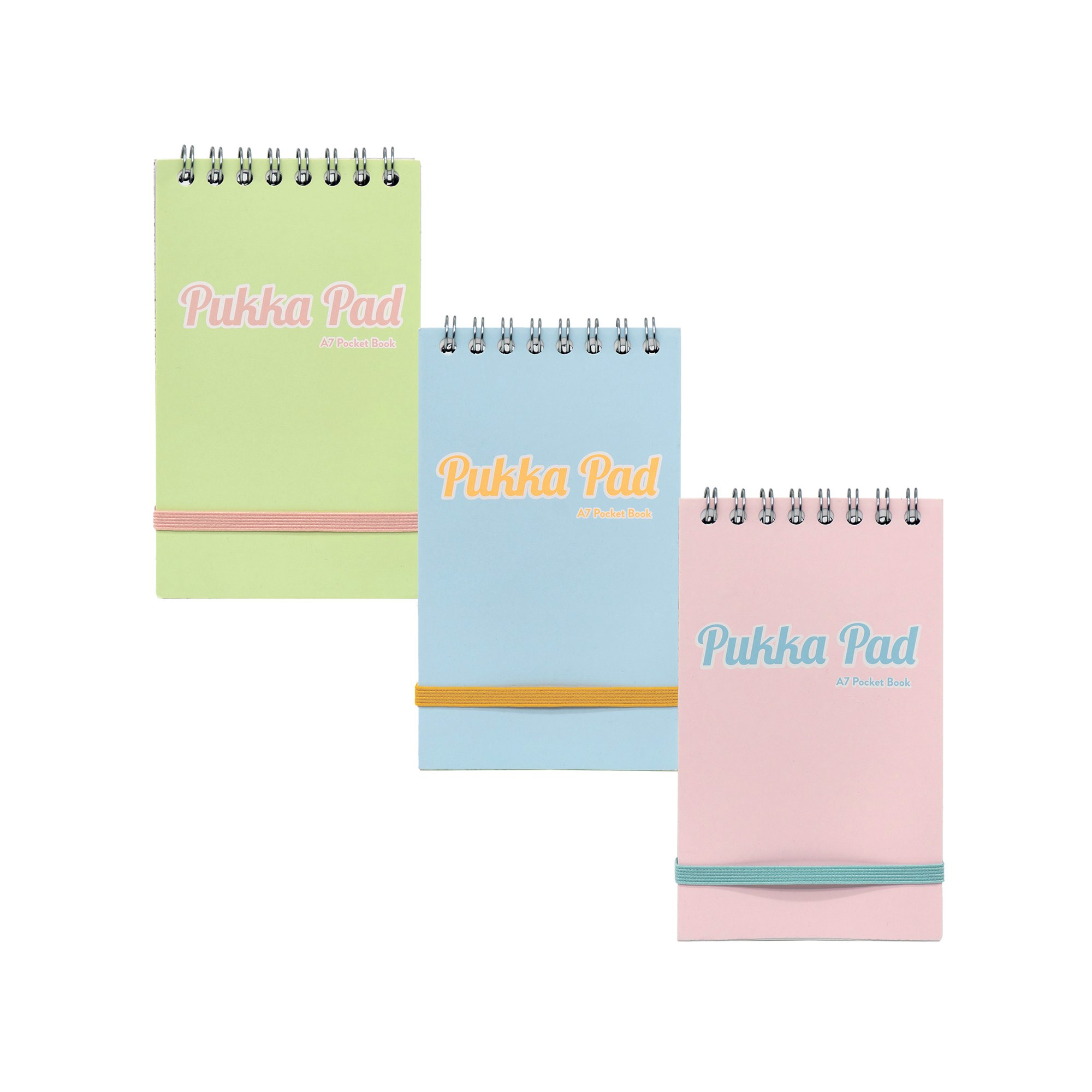 PUKKA PAD PSTL POCKET BK A7 AST PK6