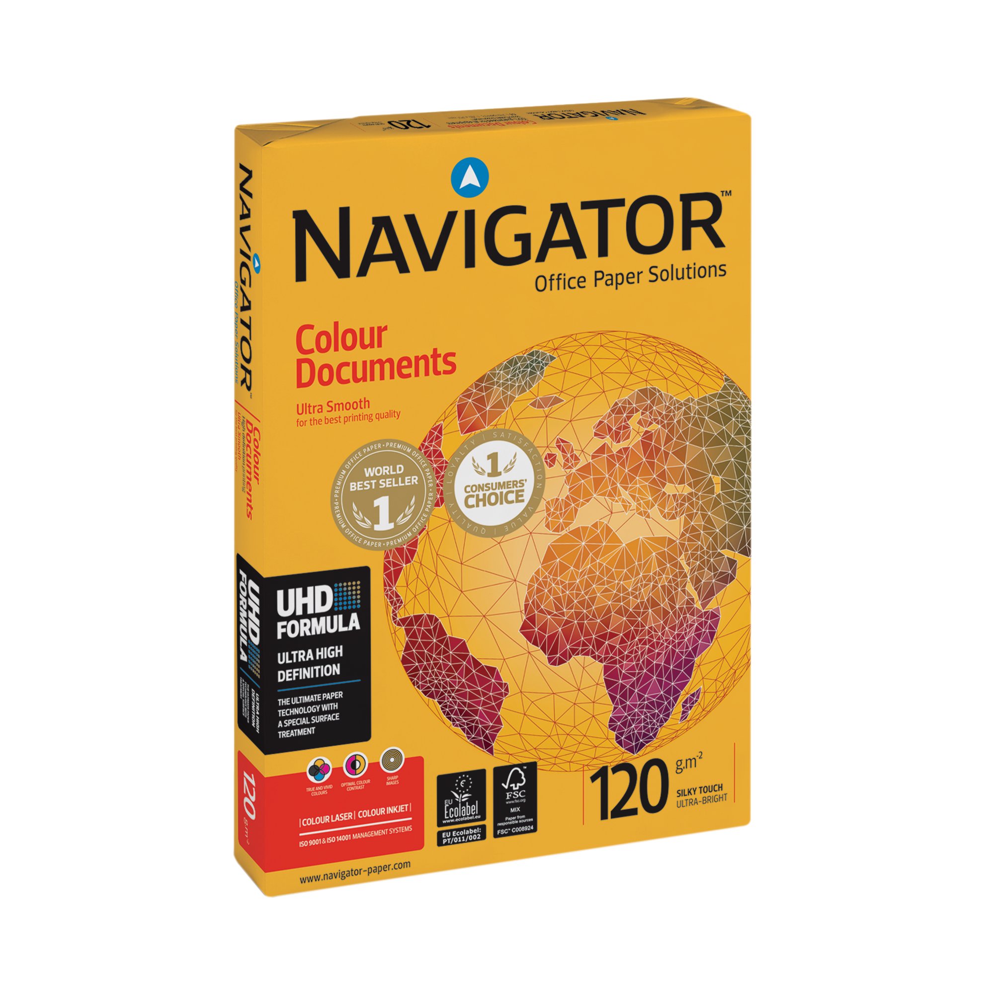 NAVIGATOR A4 COL DOCS 120GSM PK250