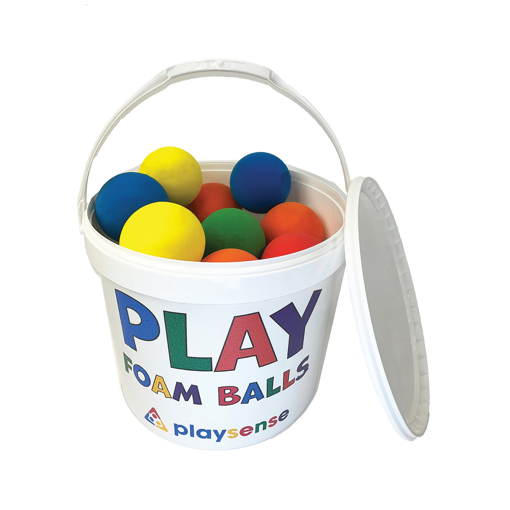 PLAYSENSE FOAM BALLS AST 9CM PK24