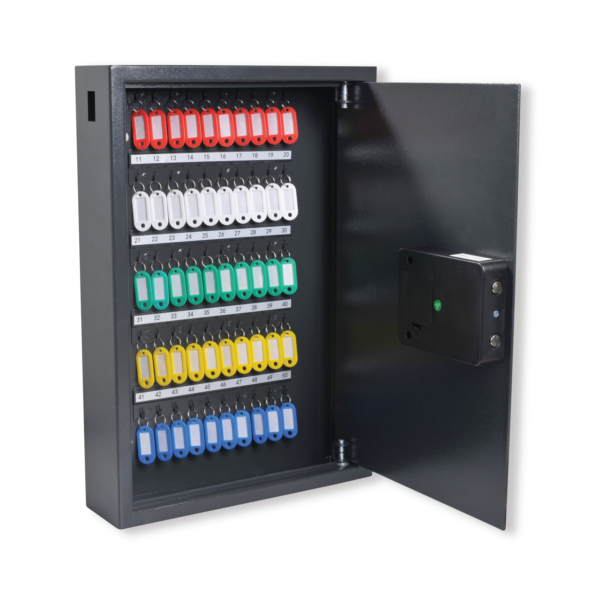 HIGH SEC KEY CAB 50 KEY CAP DARK GRY