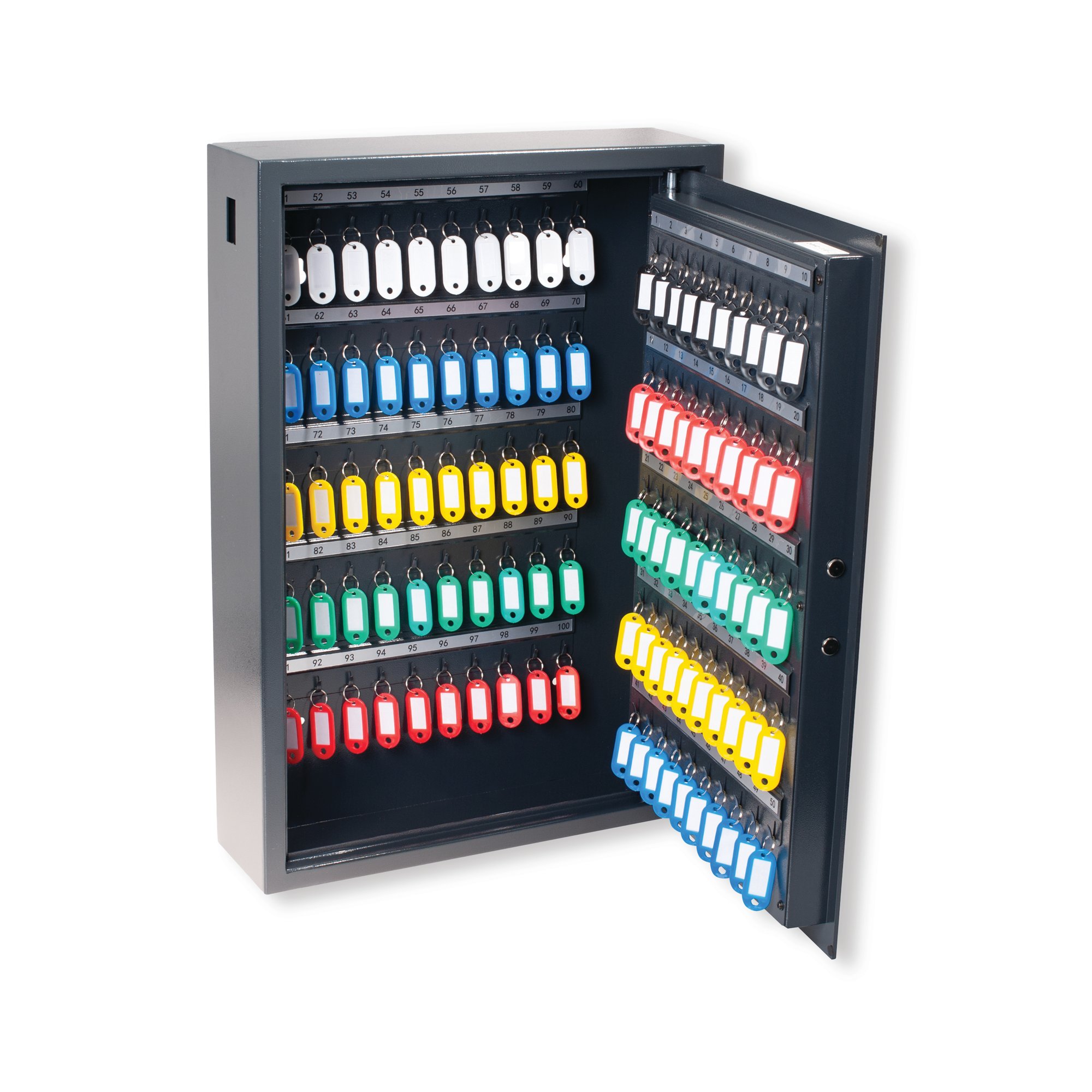 HIGH SEC KEY CAB 100 KEY CAP D/GREY