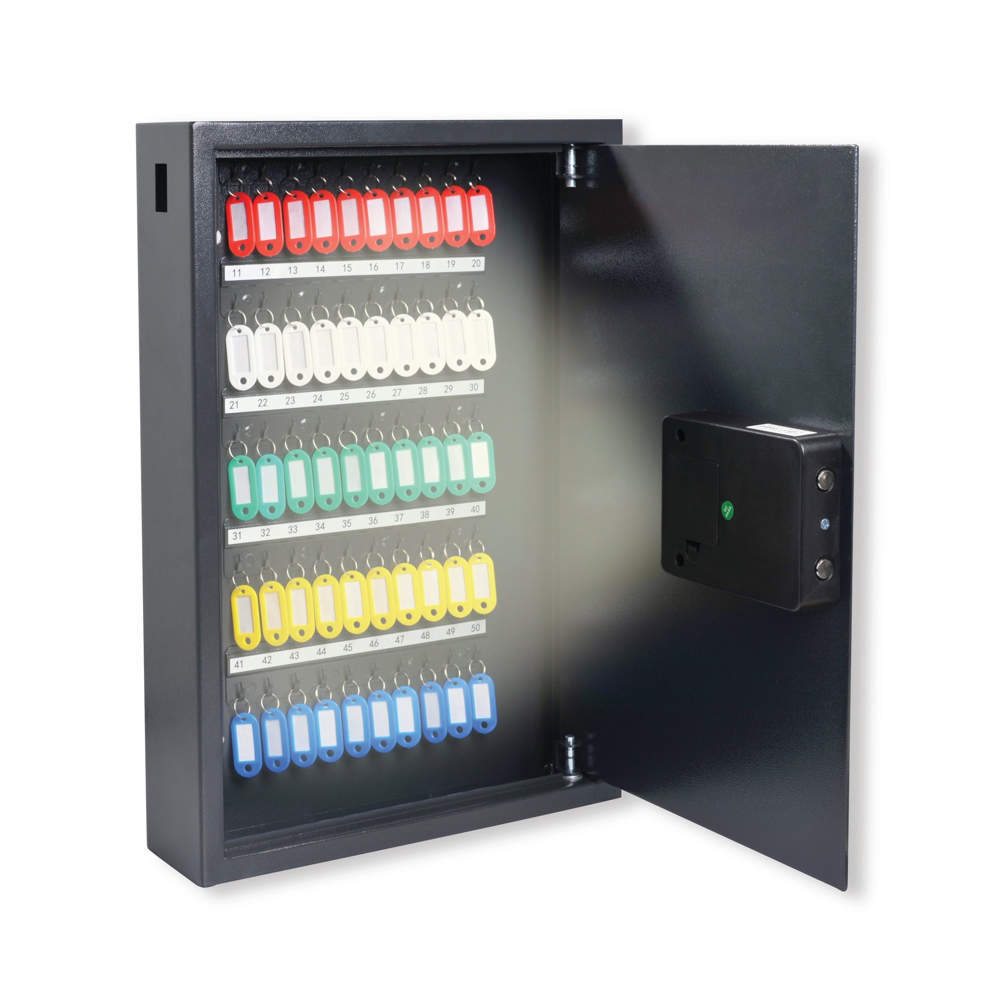 HIGH SEC SMART KEY CAB 50 CAP D/GREY