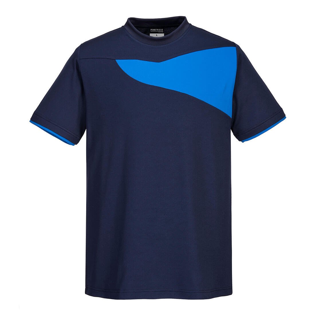 PW2 CTN COMF T-SHIRT S/S NVY/RO XXL