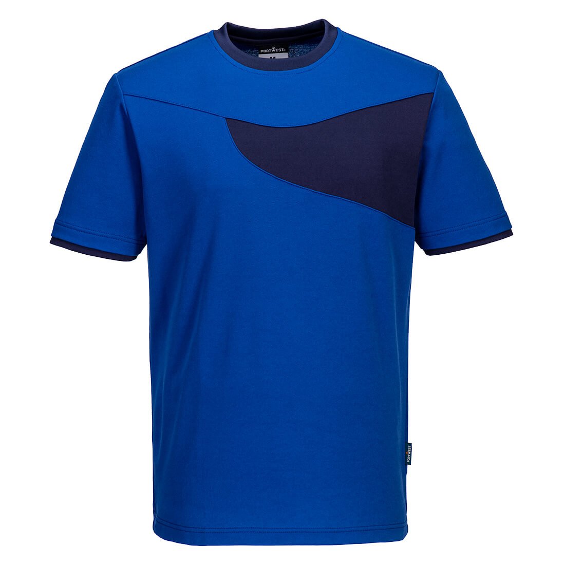 PW2 CTN COMF T-SHIRT S/S RO/NVY S