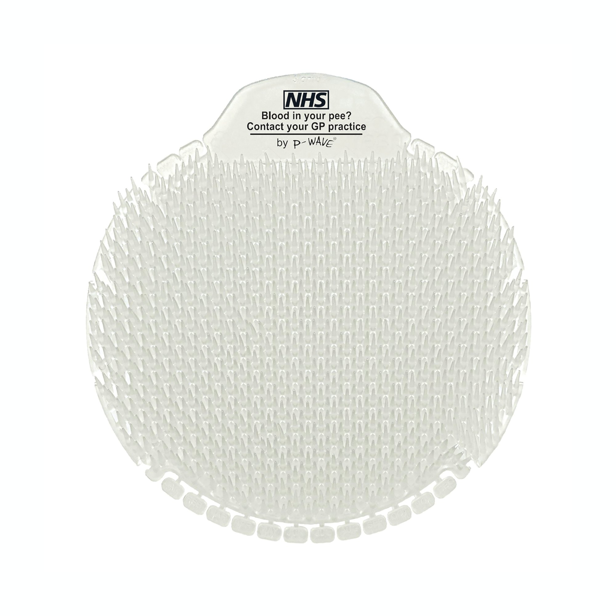 P-WAVE SLANT6 URINALSCRN HONEY PK10