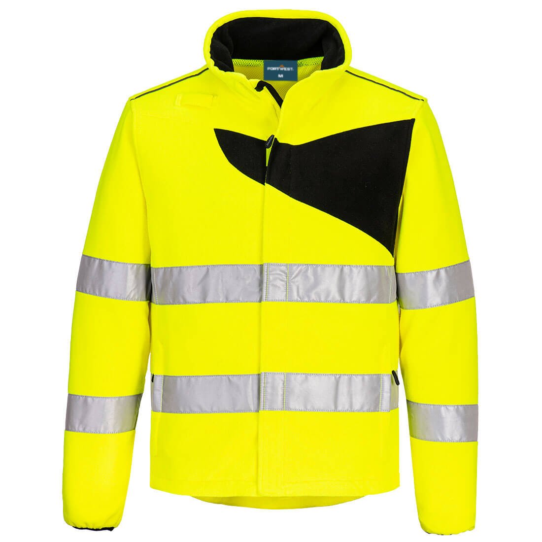 PW2 HI-VIS FLEECE YELLOW/BLACK M