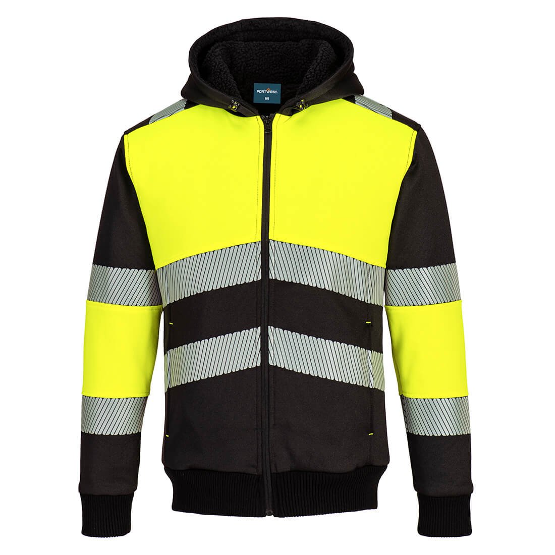 PW3 ZIP CLS1 WINTER HOODIE YW/B L