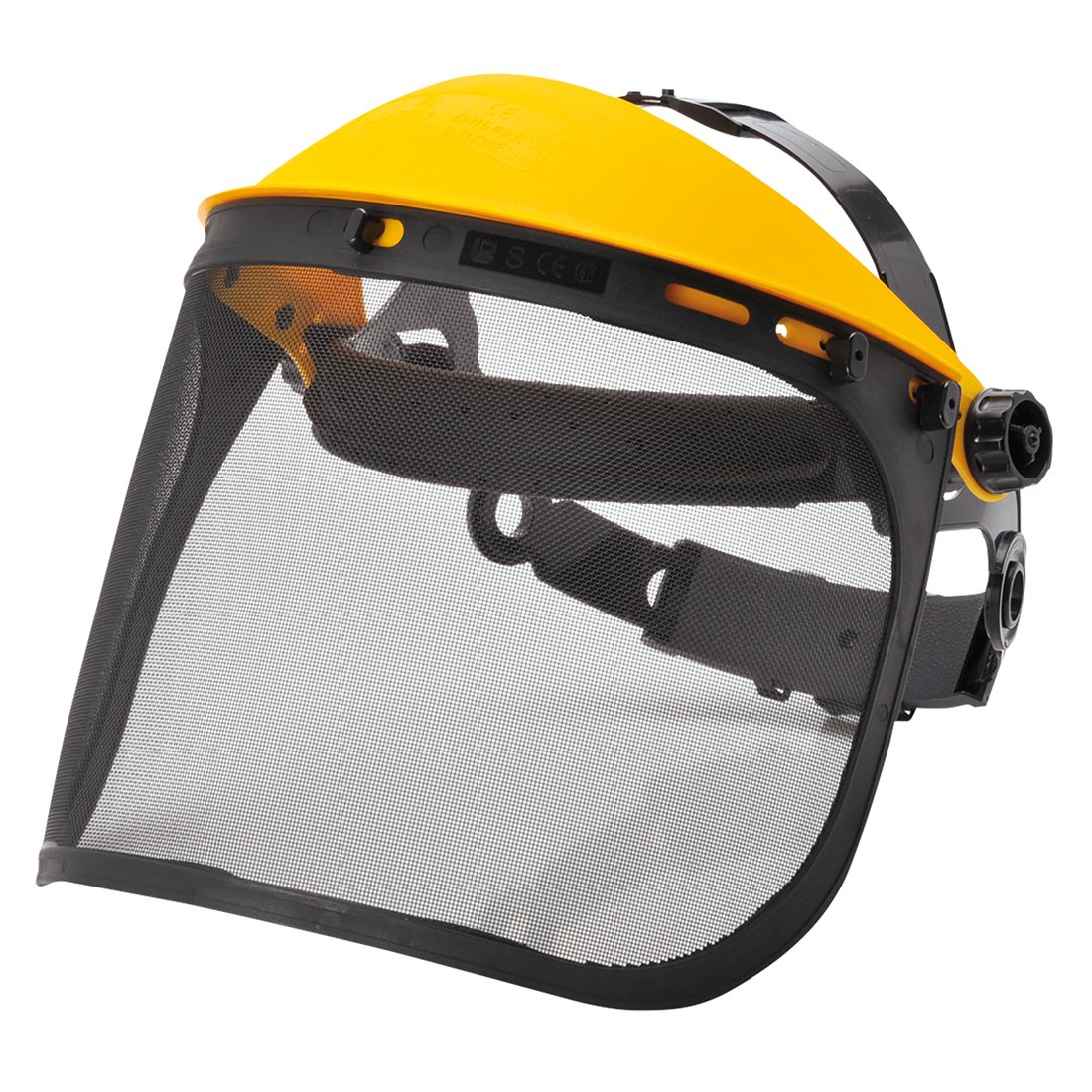 BROWGUARD WITH MESH VISOR BLACK