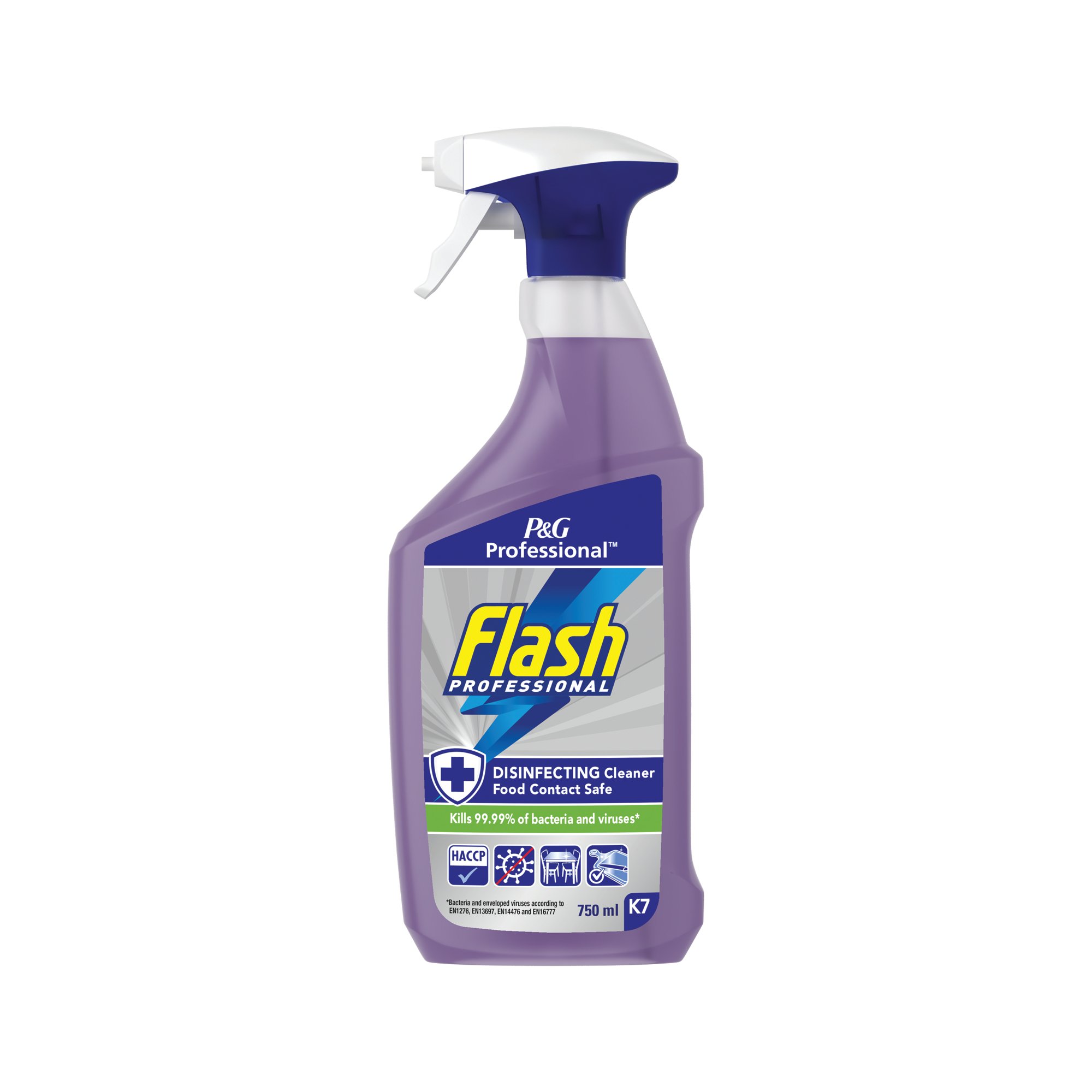 FLASH PRO K7 DIS CLEAN SPR 750ML PK6