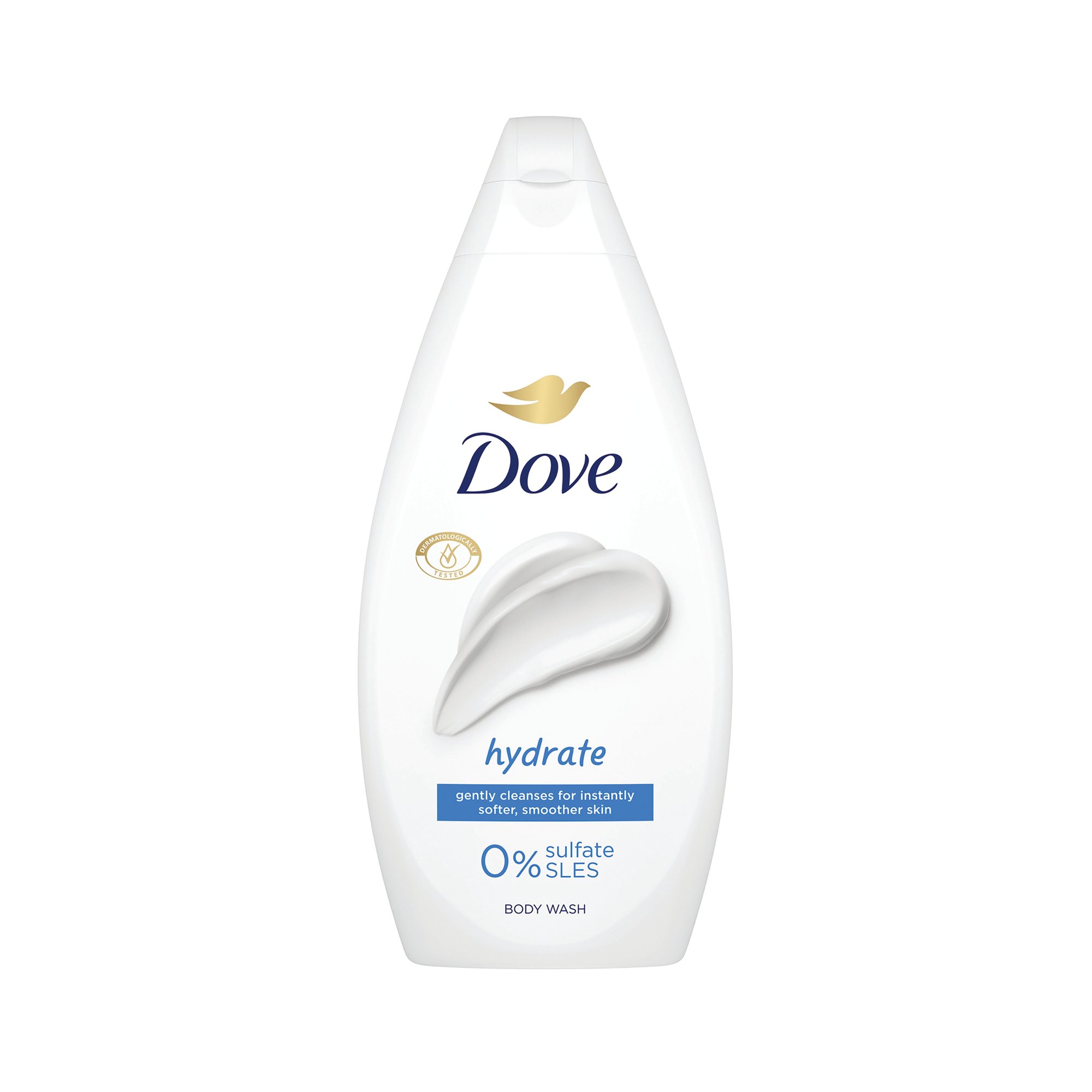 DOVE BODY WASH HYDRATE 450ML PK6