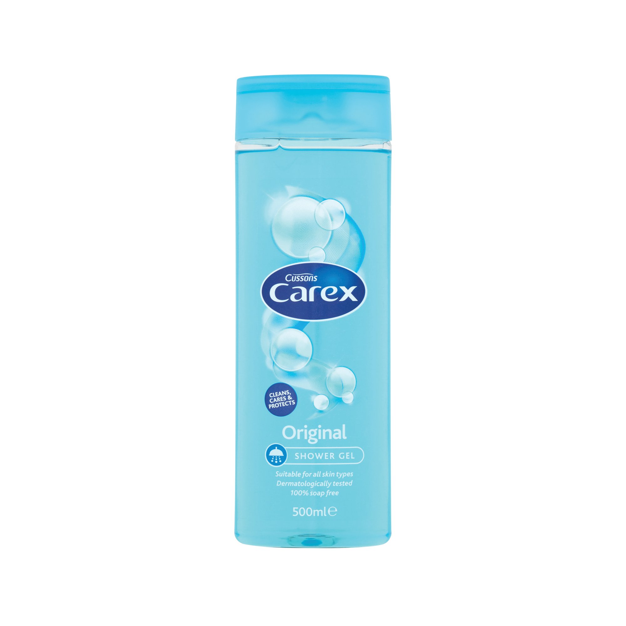 CAREX SHOWER GEL ORIGINAL 500ML PK6