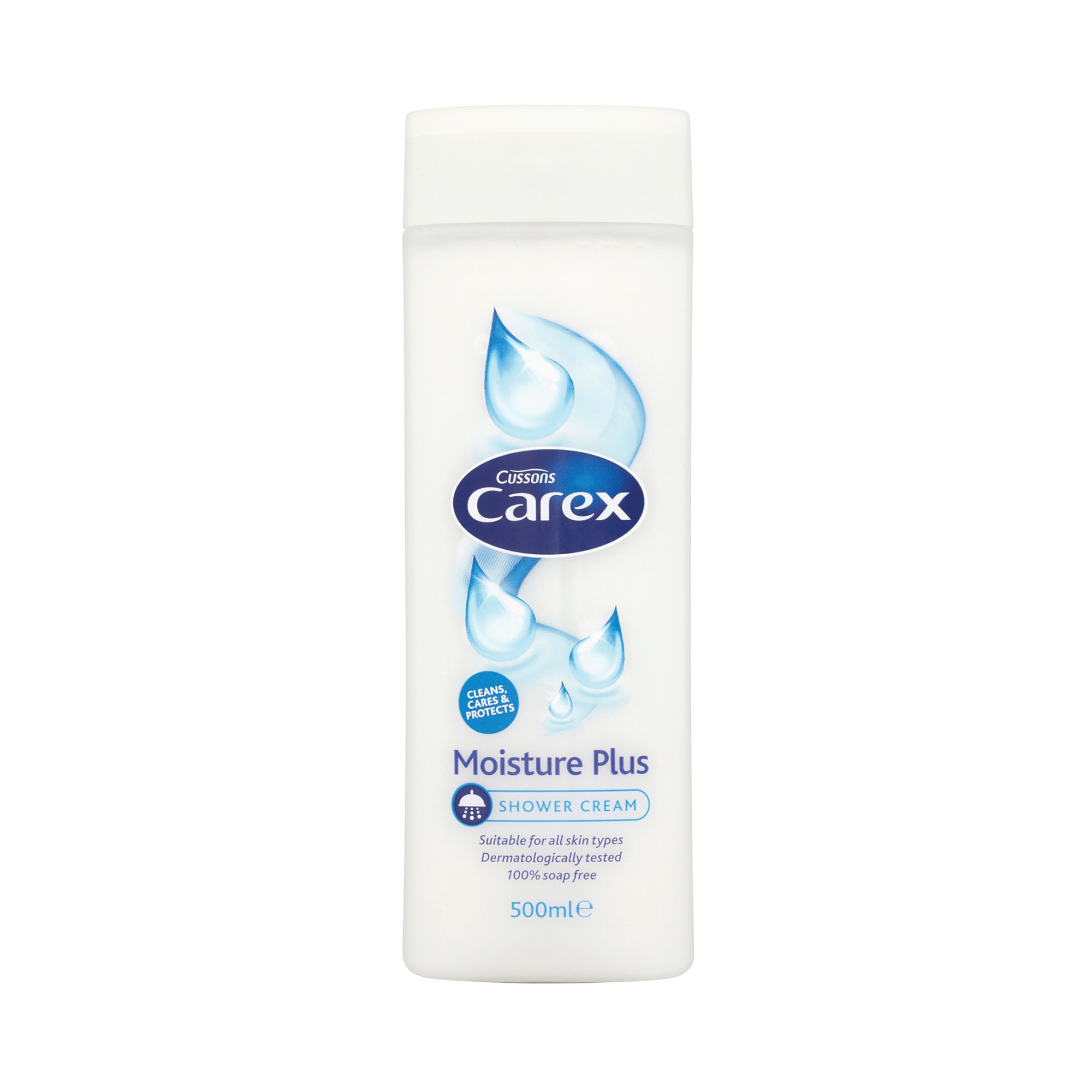 CAREX SHOWER CREAM MOISTURE PLUS PK6