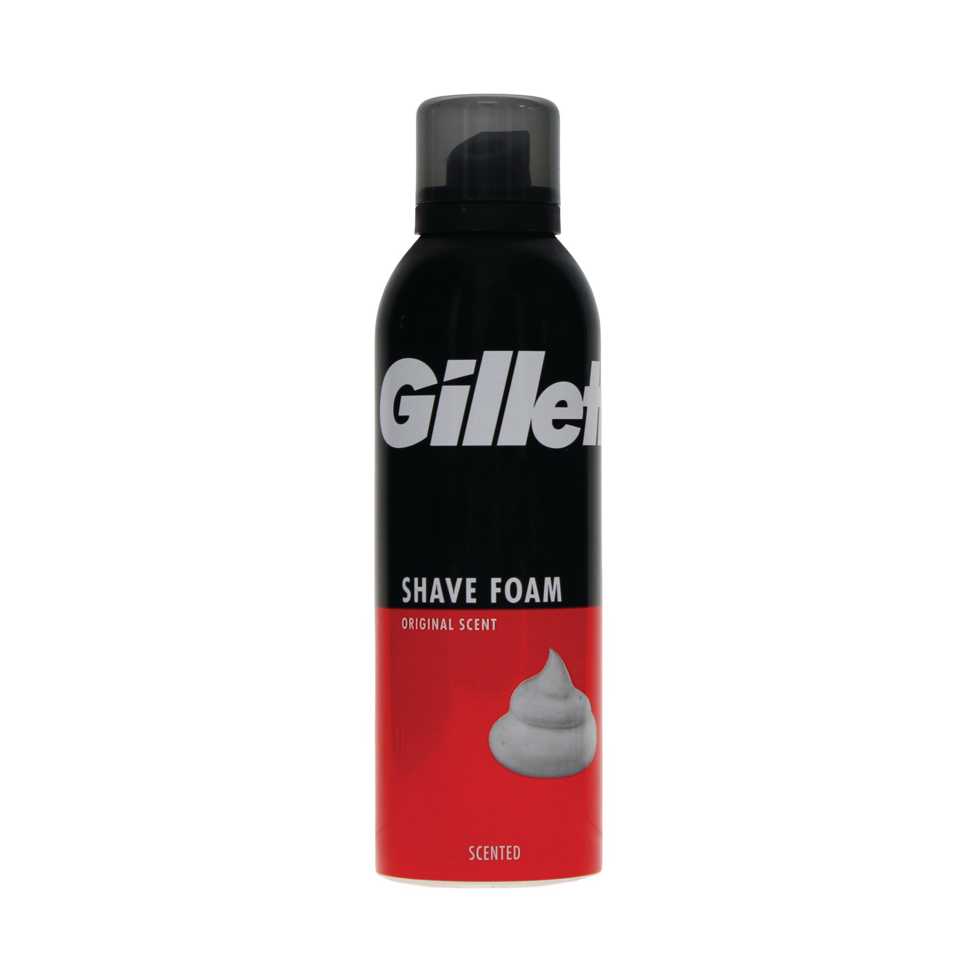 GILLETTE SHAVING FOAM REG 200ML PK6