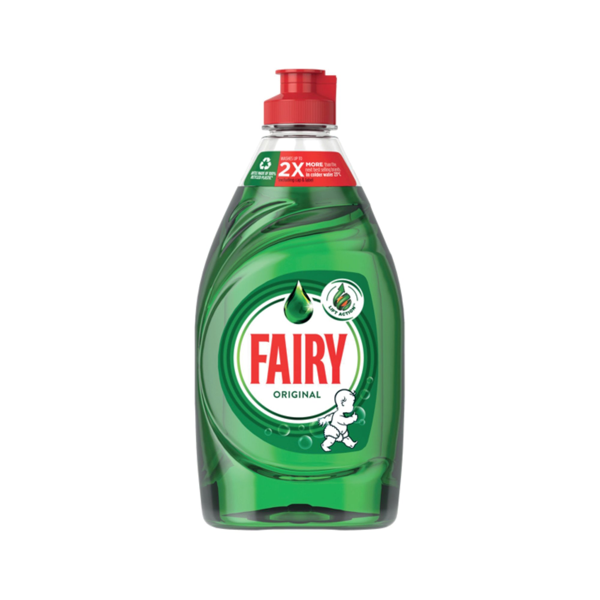 FAIRY ORIG WASHUP LIQ BTL 320ML PK10