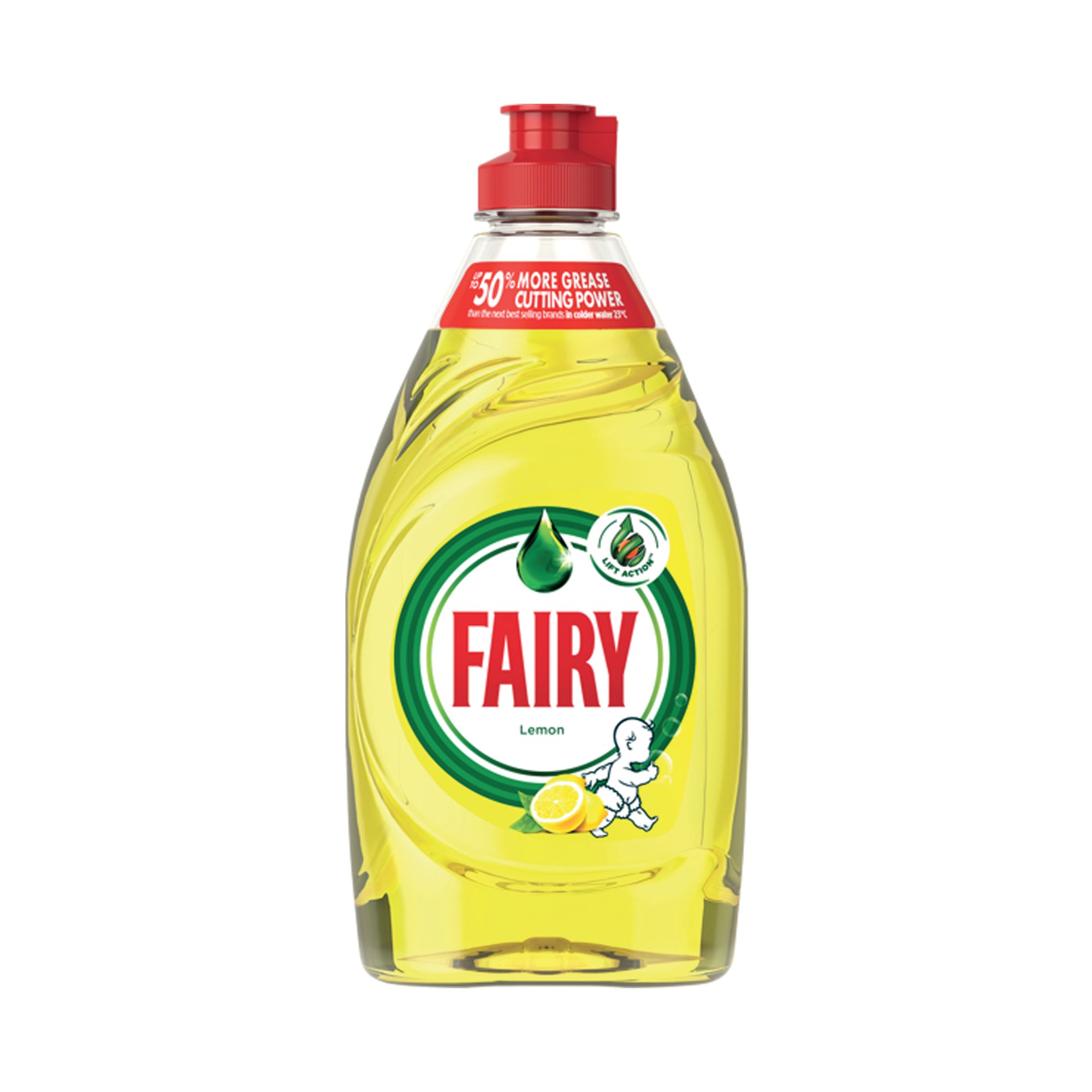 FAIRY WAG UP LIQUID LEMON 320ML PK10