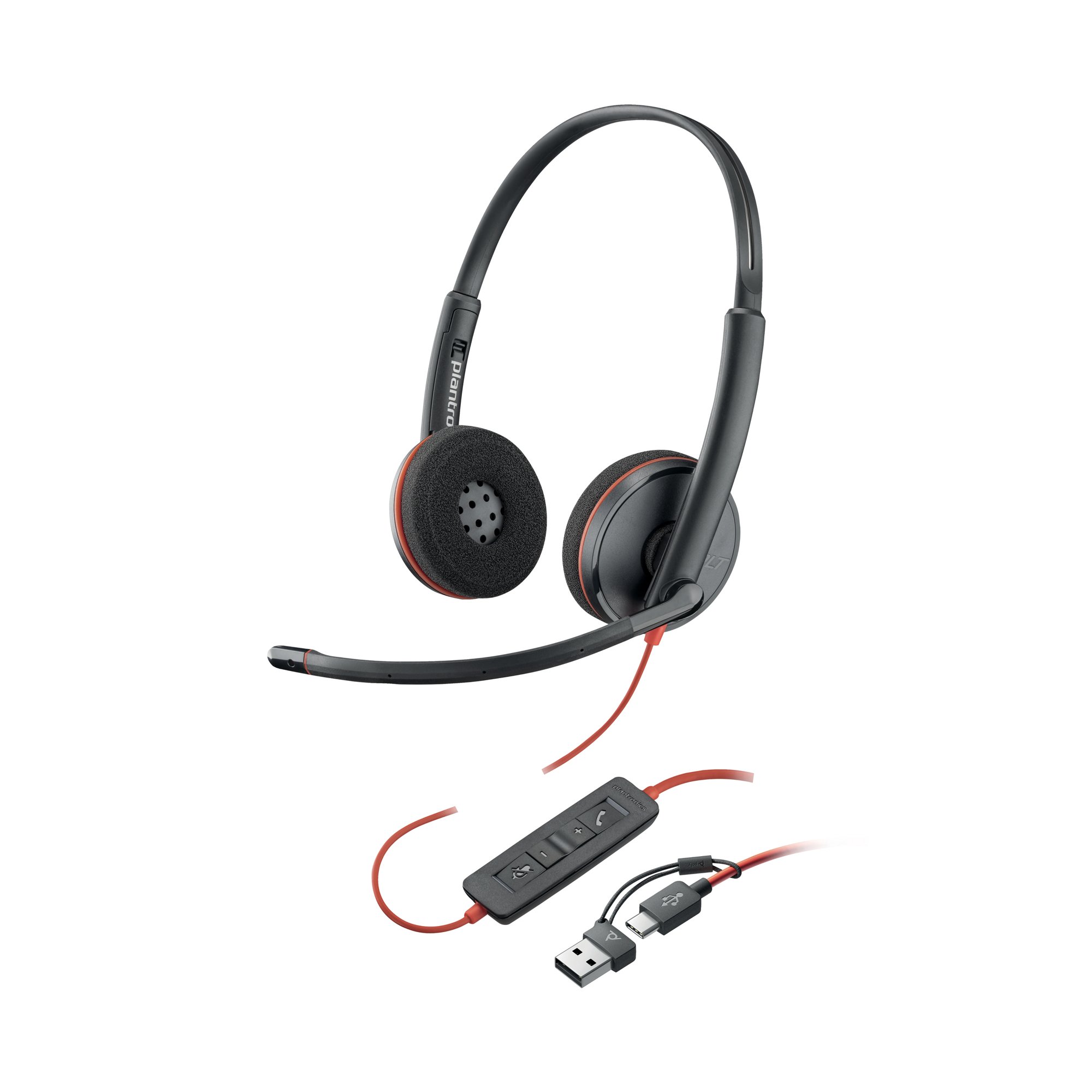 POLY BLACKWIRE 3220 UC USB-C/A HSET