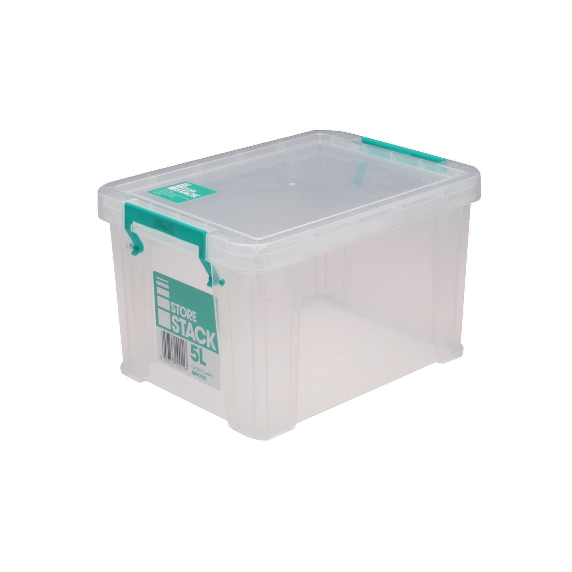 STORESTACK 5L STORAGE BOX CLEAR