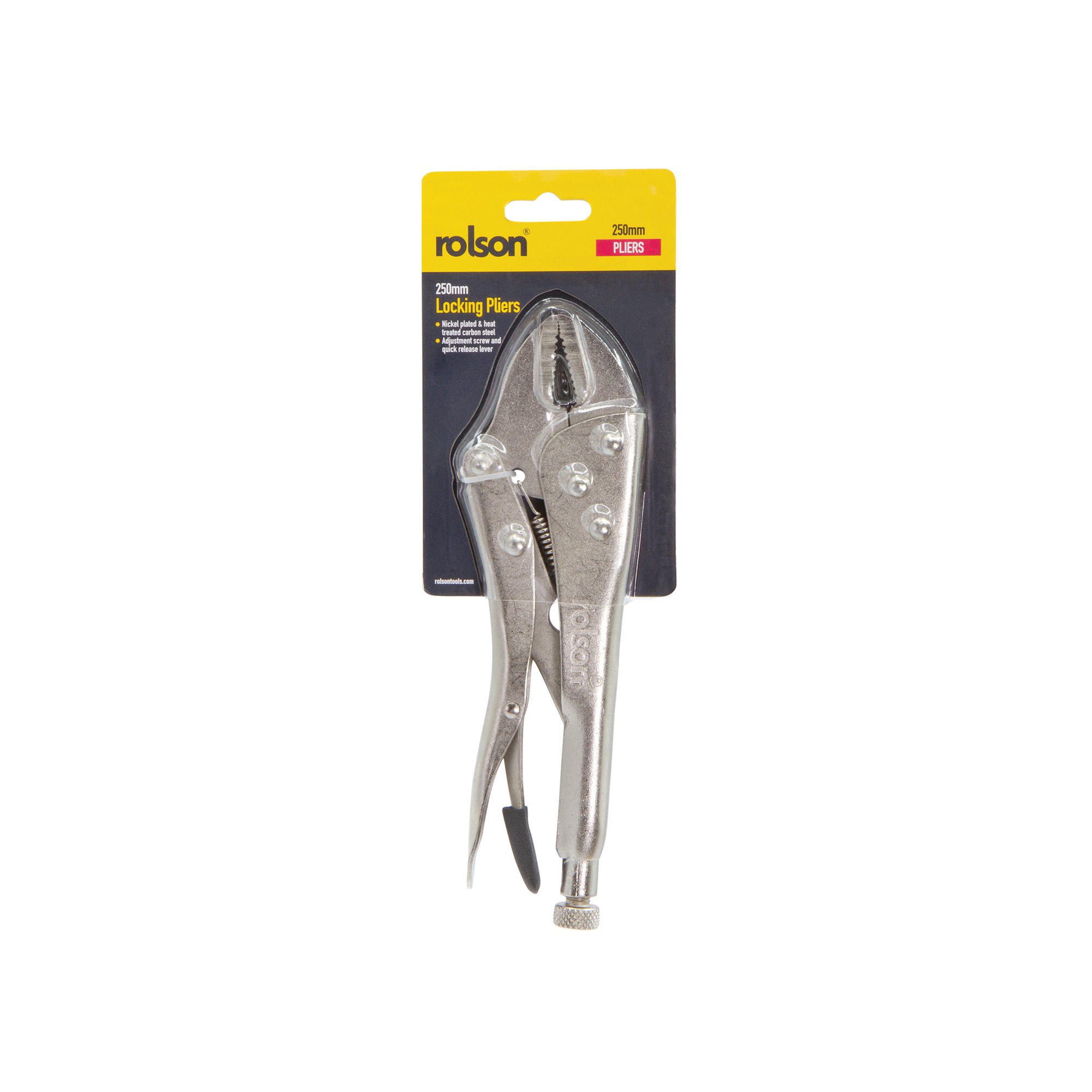ROLSON LOCKING PLIERS 250MM PK6