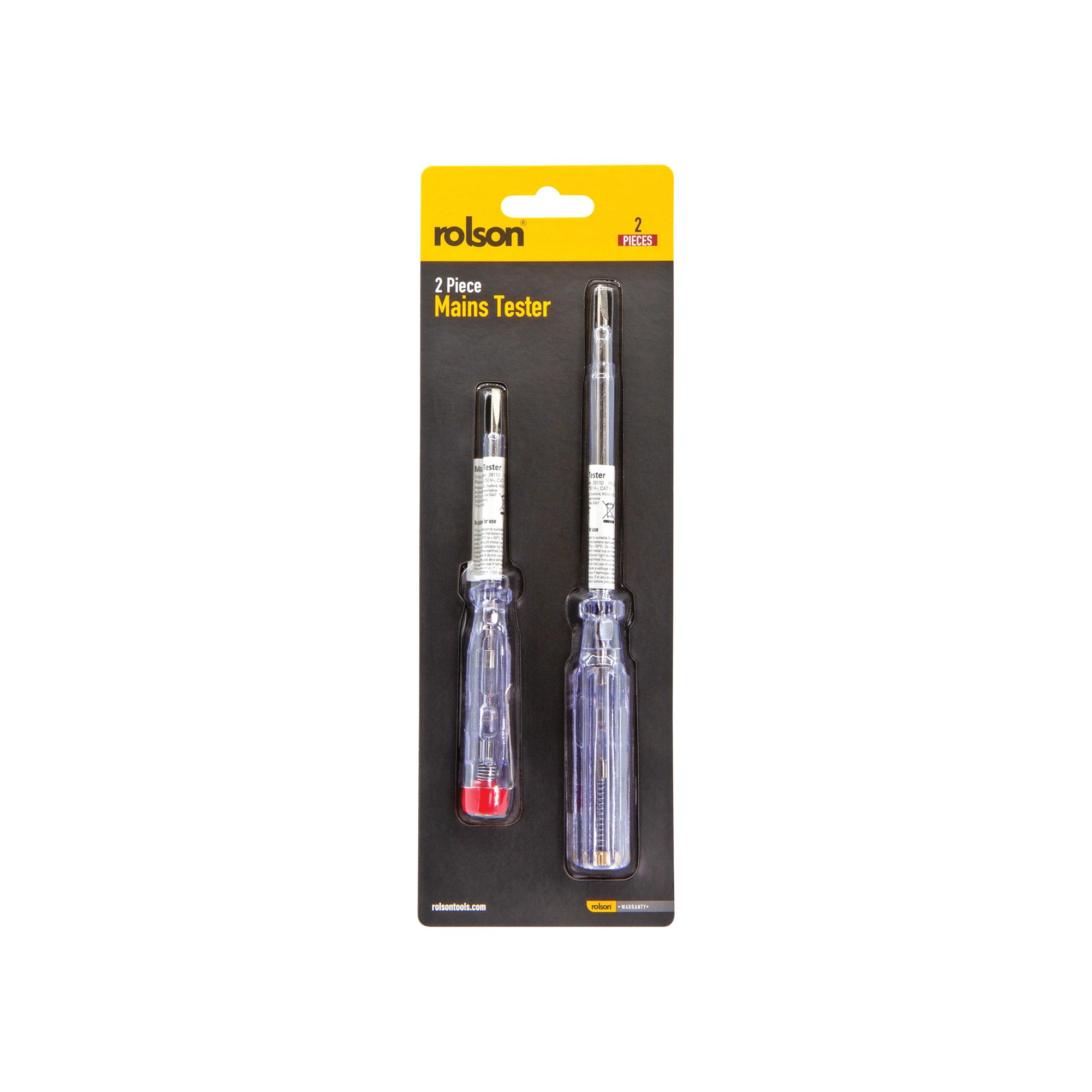 ROLSON 2 PIECE MAINS TESTER PK8