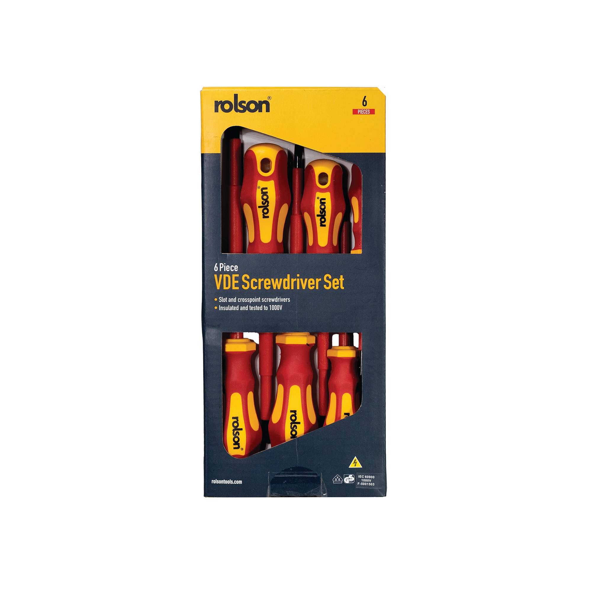 6 PIECE VDE SCREWDRIVER SET PK6