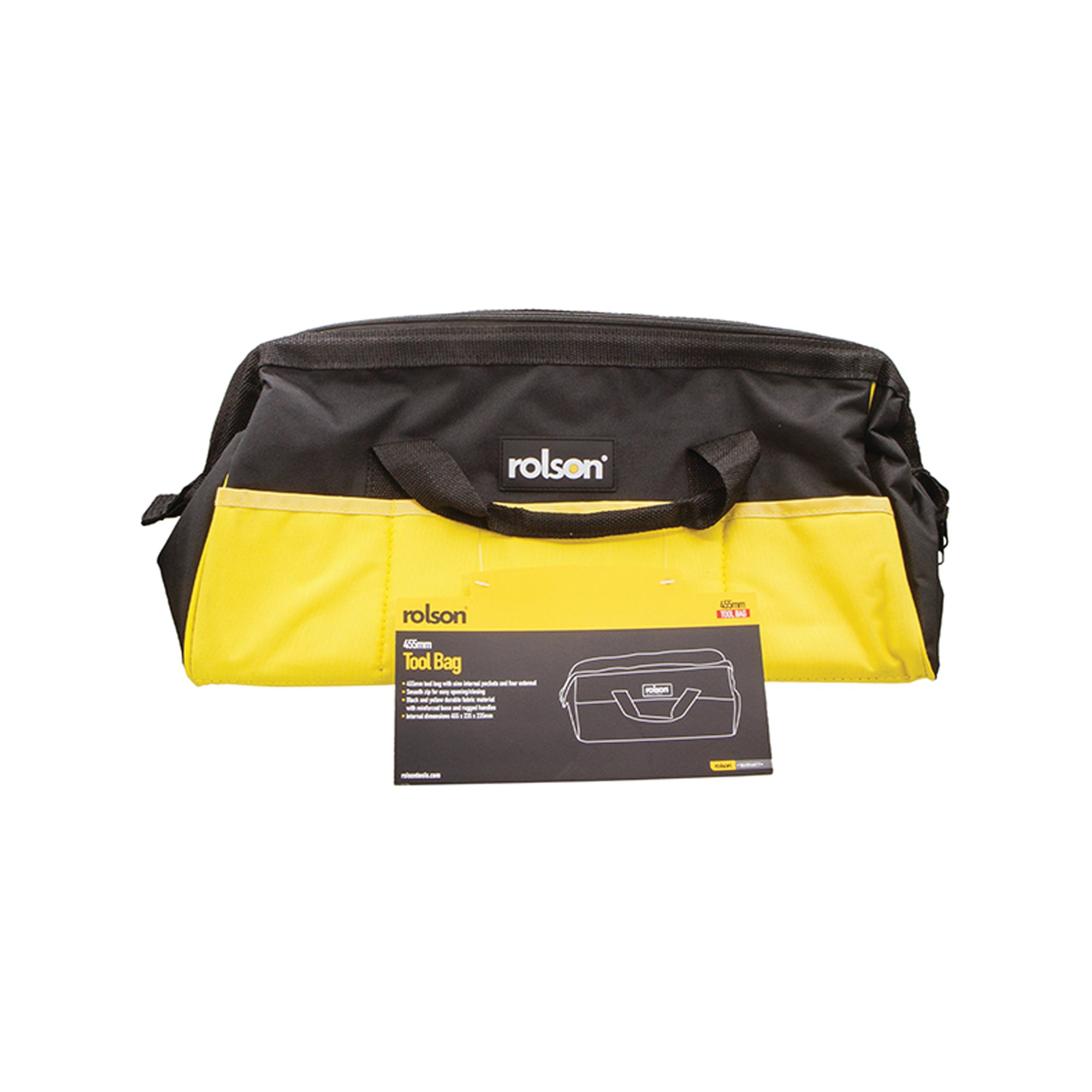 ROLSON 13 POCKET TOOL BAG 455MM PK20