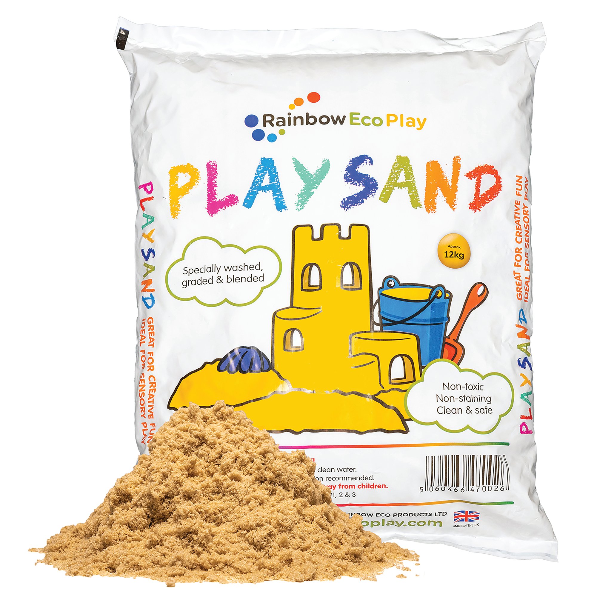 RAINBOW ECO PLAY SAND BAG 12KG