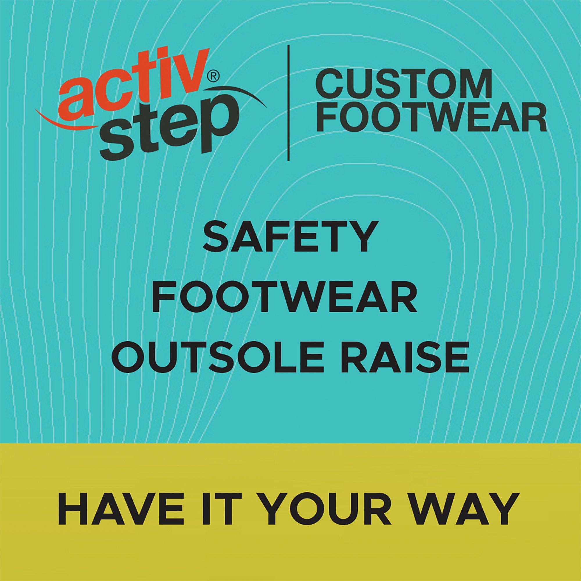OUTSOLE RAISE 26MM-50MM SINGLE SHOE