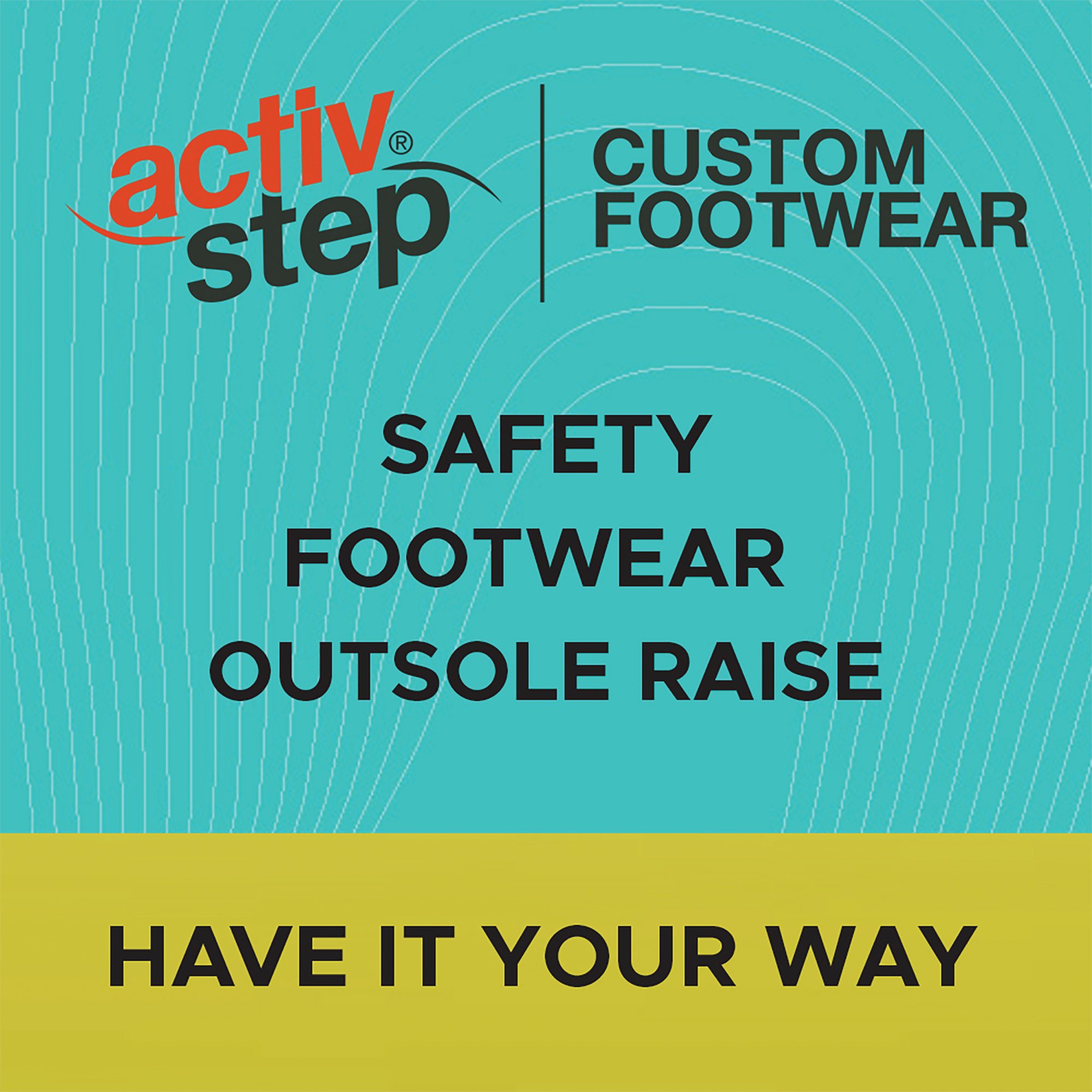OUTSOLE RAISE 51MM-75MM SINGLE SHOE
