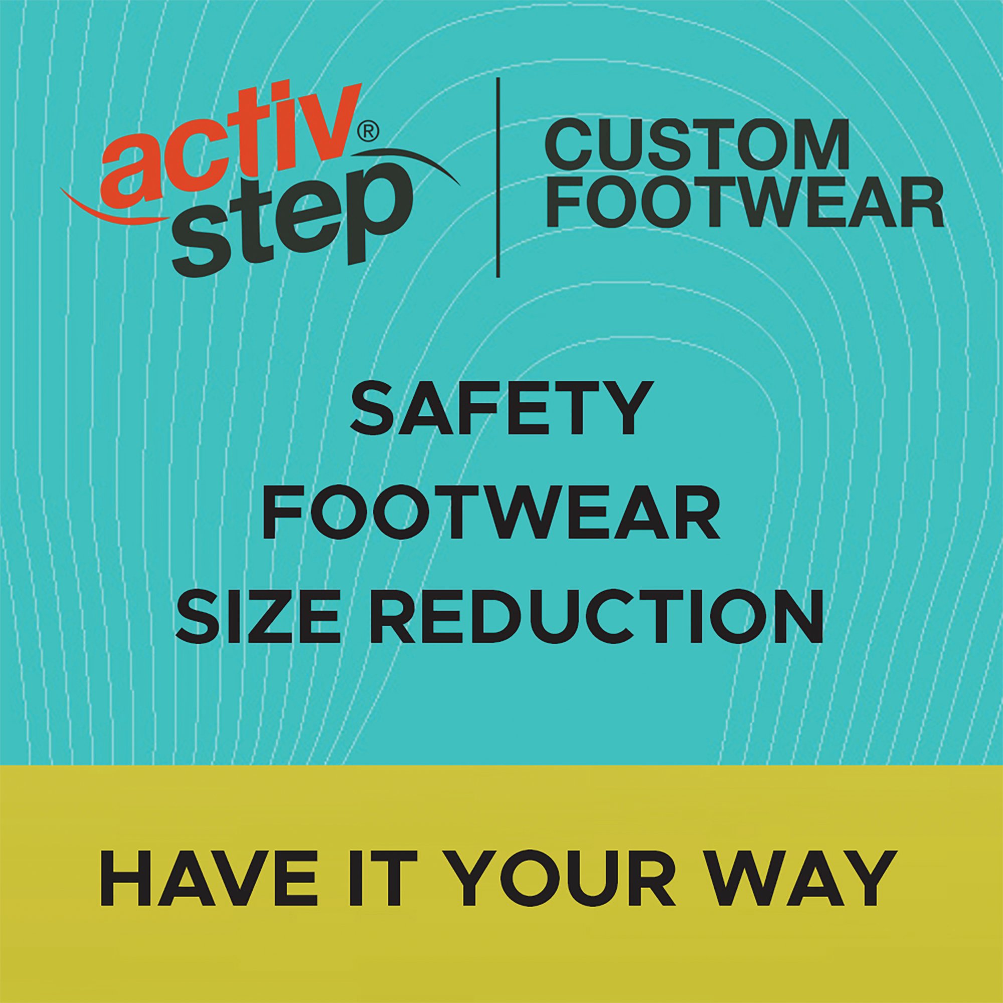 FOOTWEAR SIZE REDUCTION SINGLE SHOE