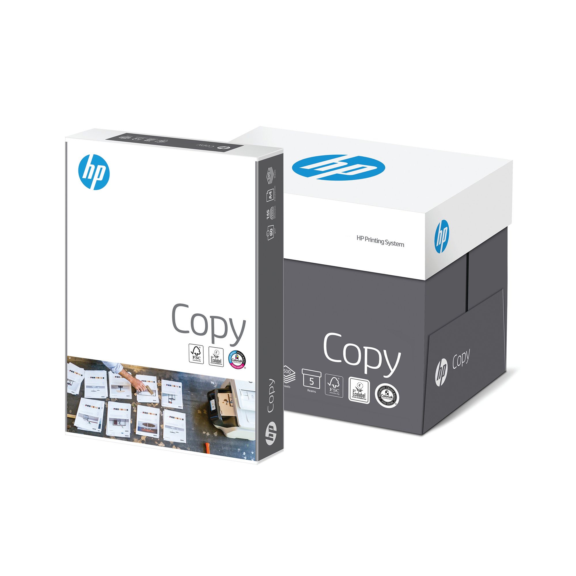 HP COPY PAPER A4 80GSM WHITE P2500