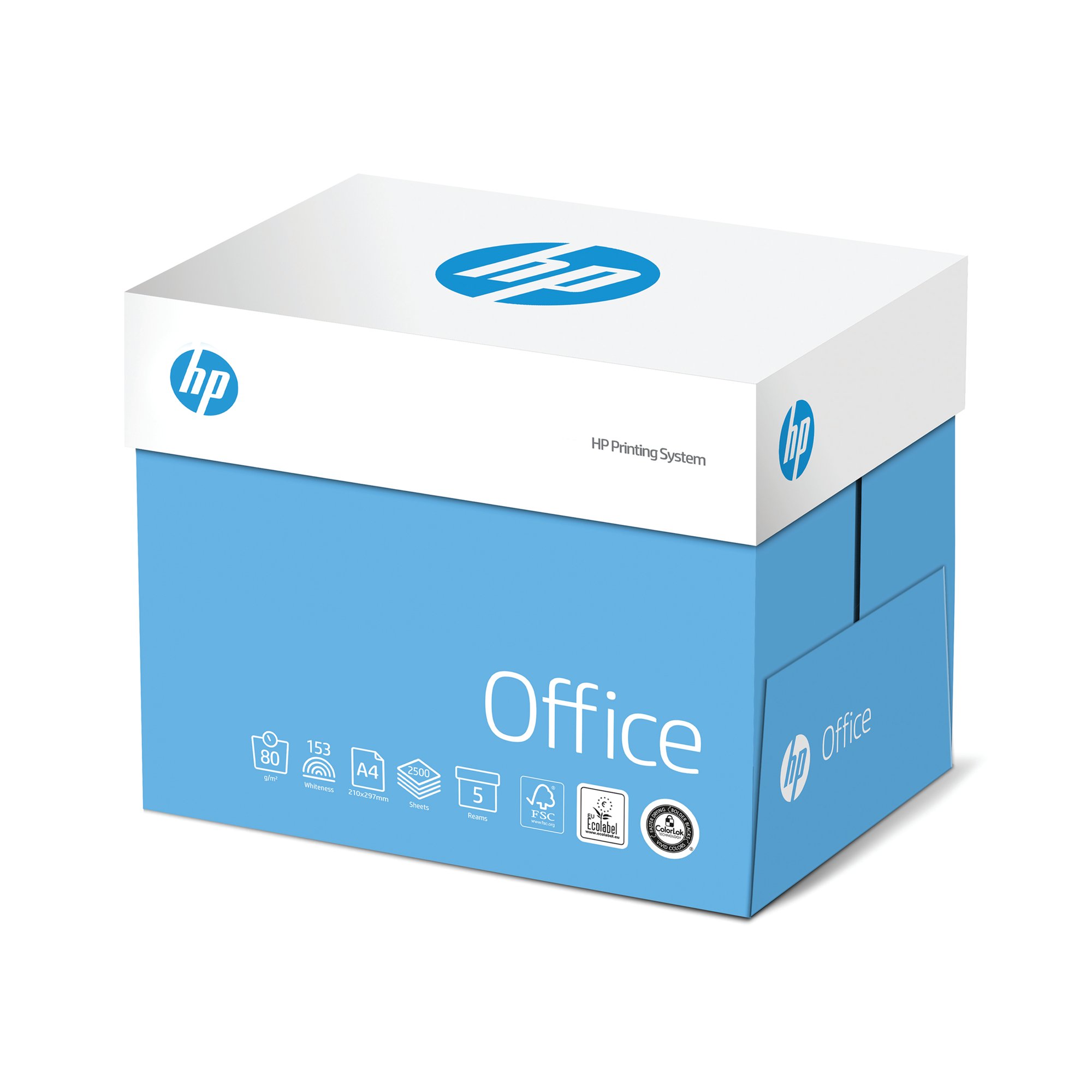 HP OFFICE A4 80GSM BX10 REAMS