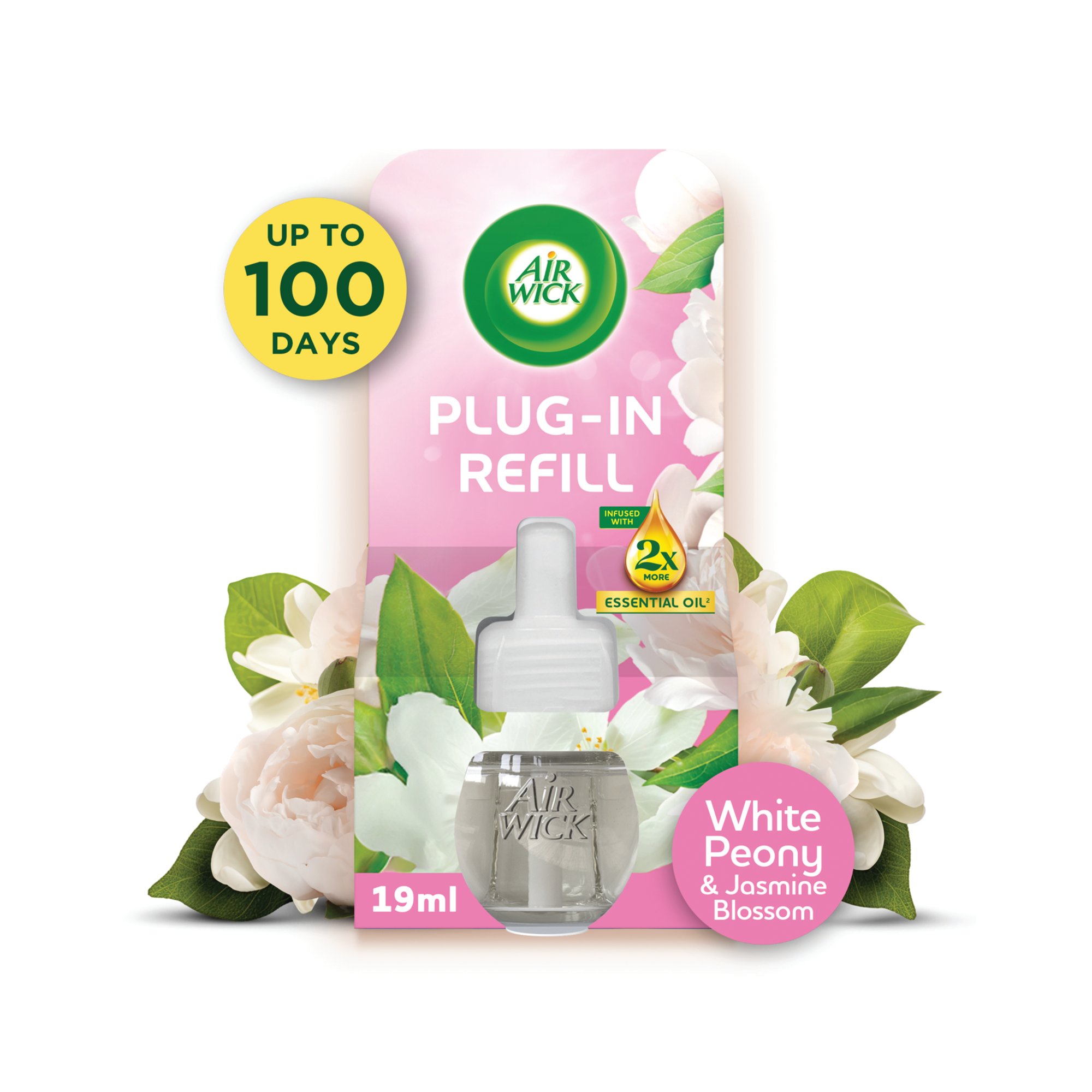 AIRWICK LIQ ELEC RFL PEONY+JASM 19ML