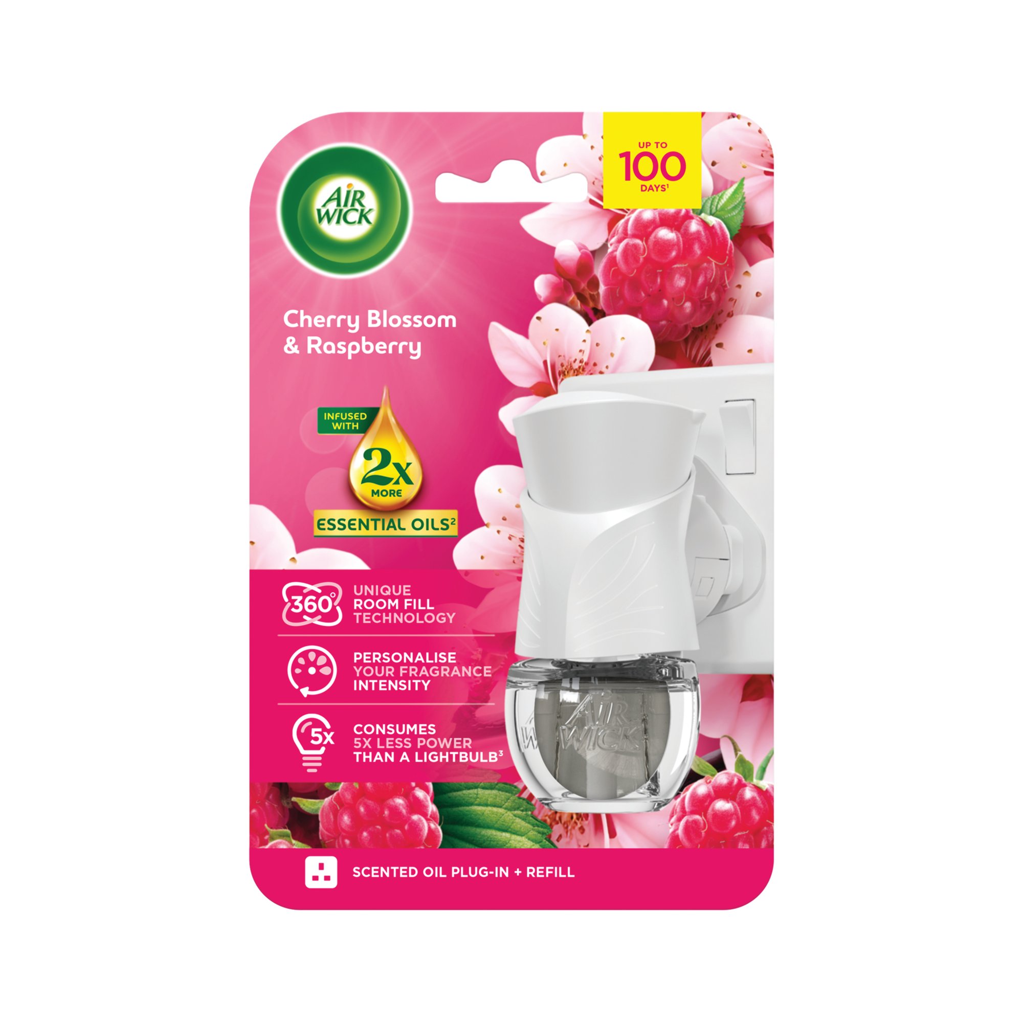 AIRWICK LIQ ELEC KIT BLOSS+RASPB